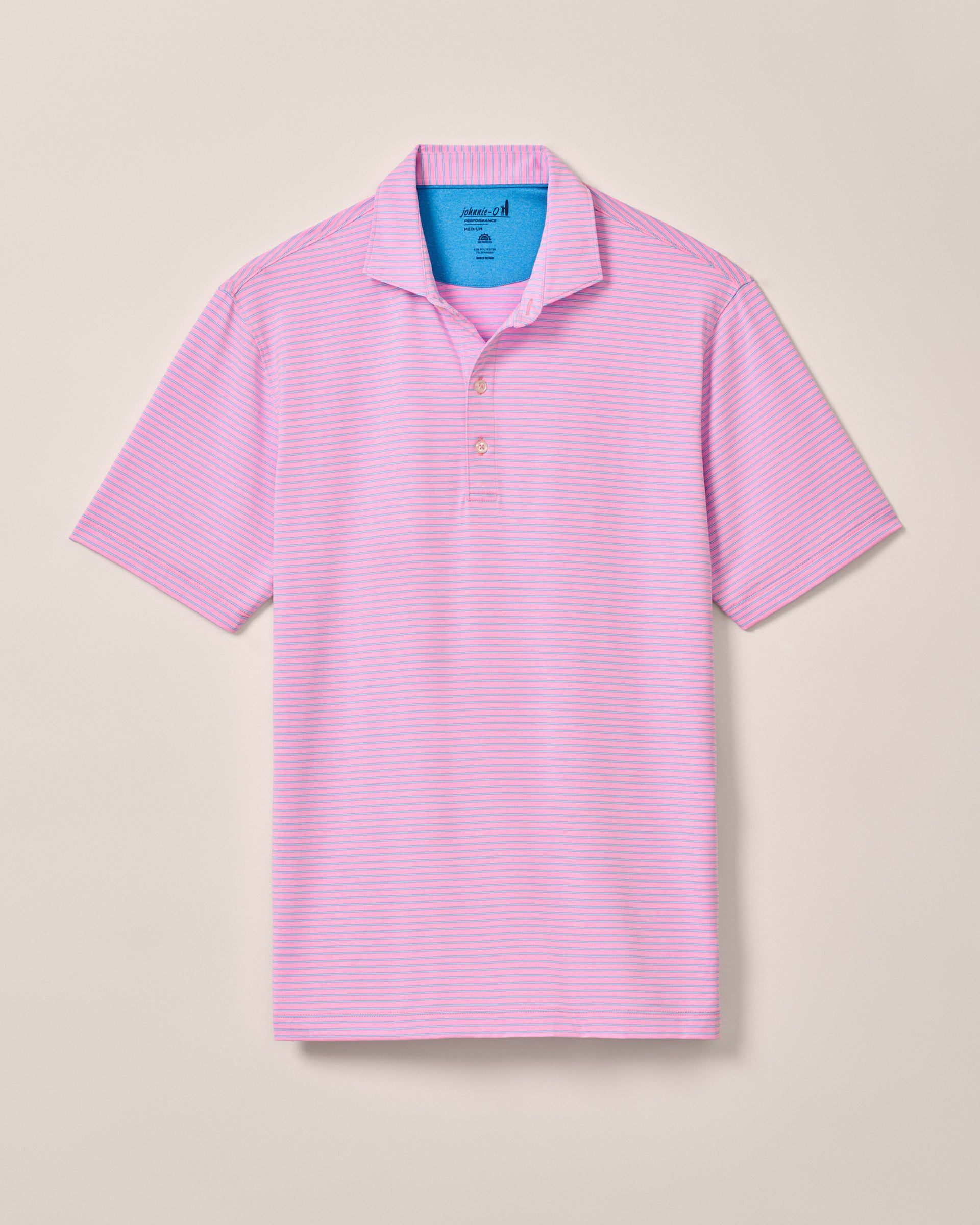 Johnnie-O Performance Jersey Polo - Michael Stripe
