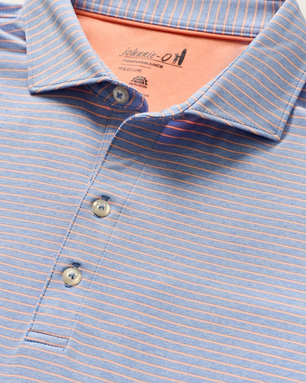 Johnnie-O Performance Jersey Polo - Michael Stripe