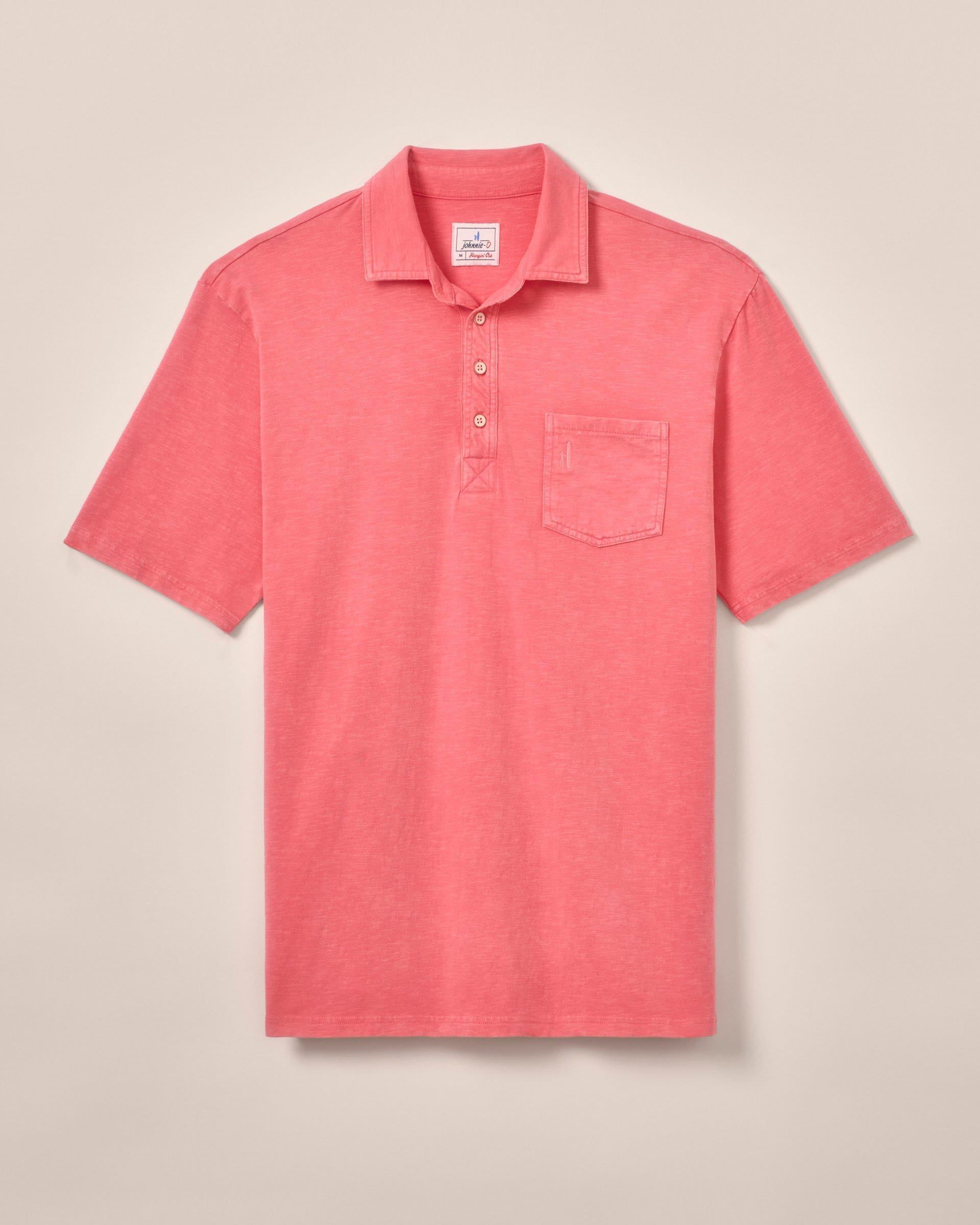 Johnnie-O Original 4-Button Polo - Coastal Wash