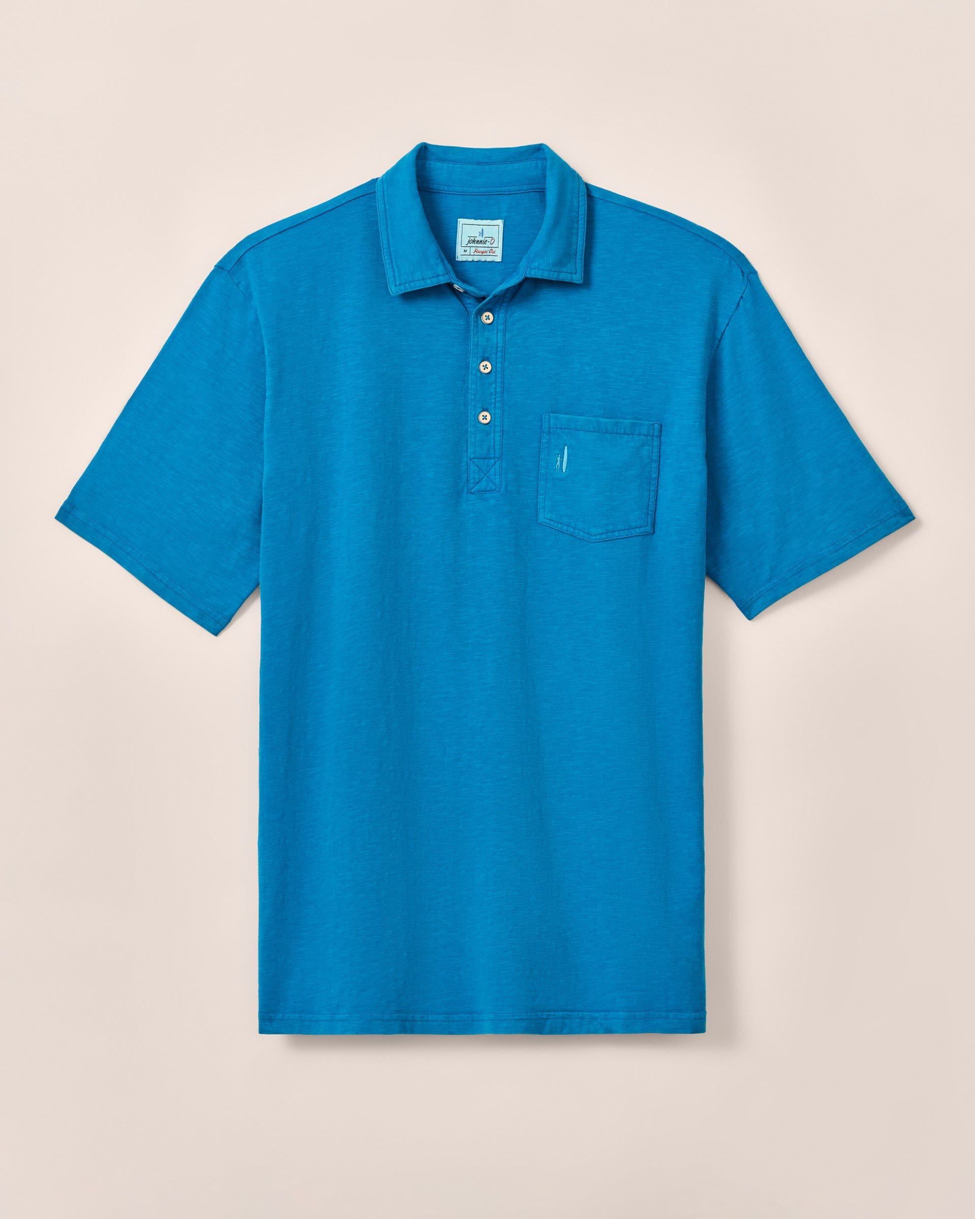 Johnnie-O Original 4-Button Polo - Coastal Wash