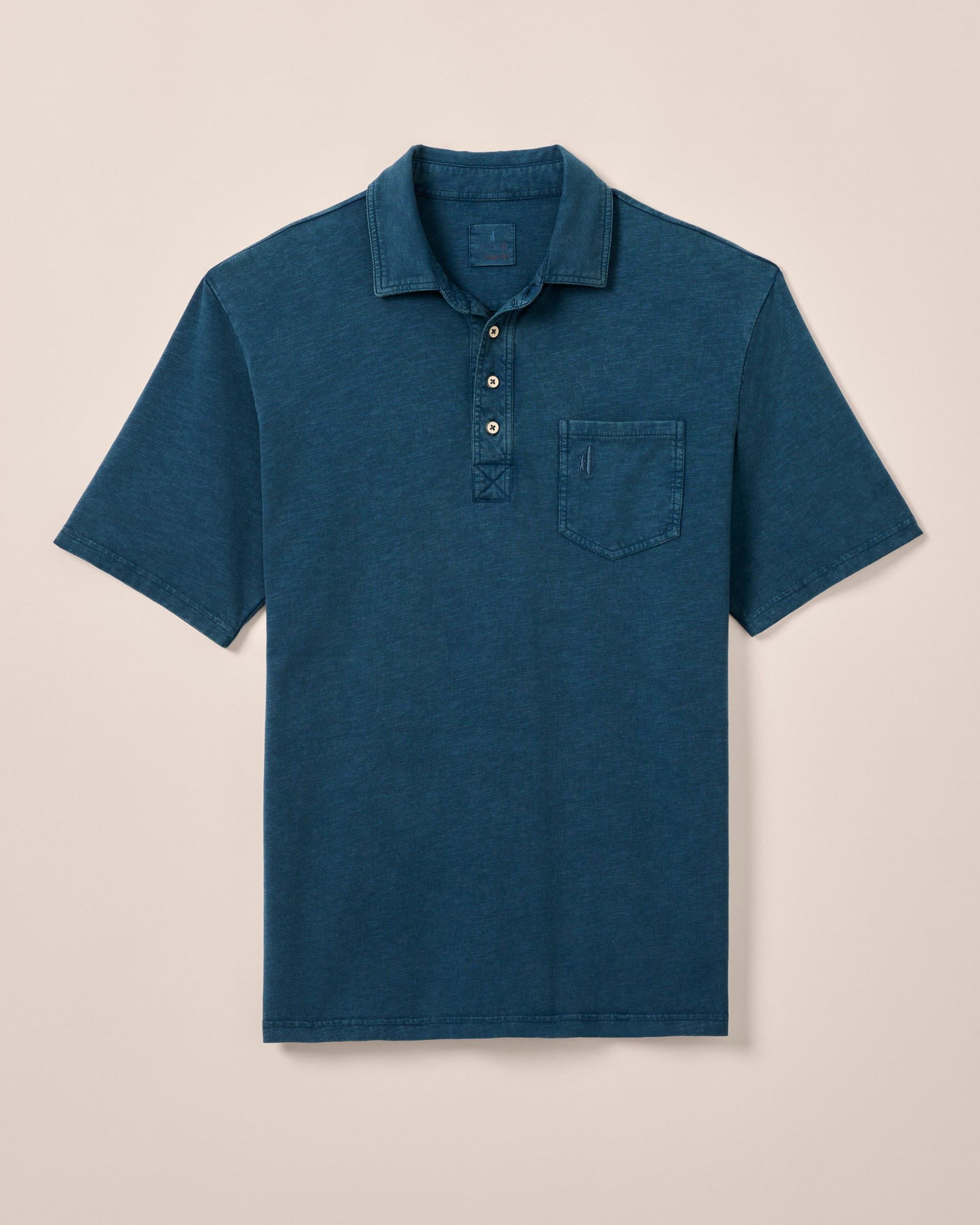 Johnnie-O Original 4-Button Polo - Coastal Wash, Sport Navy