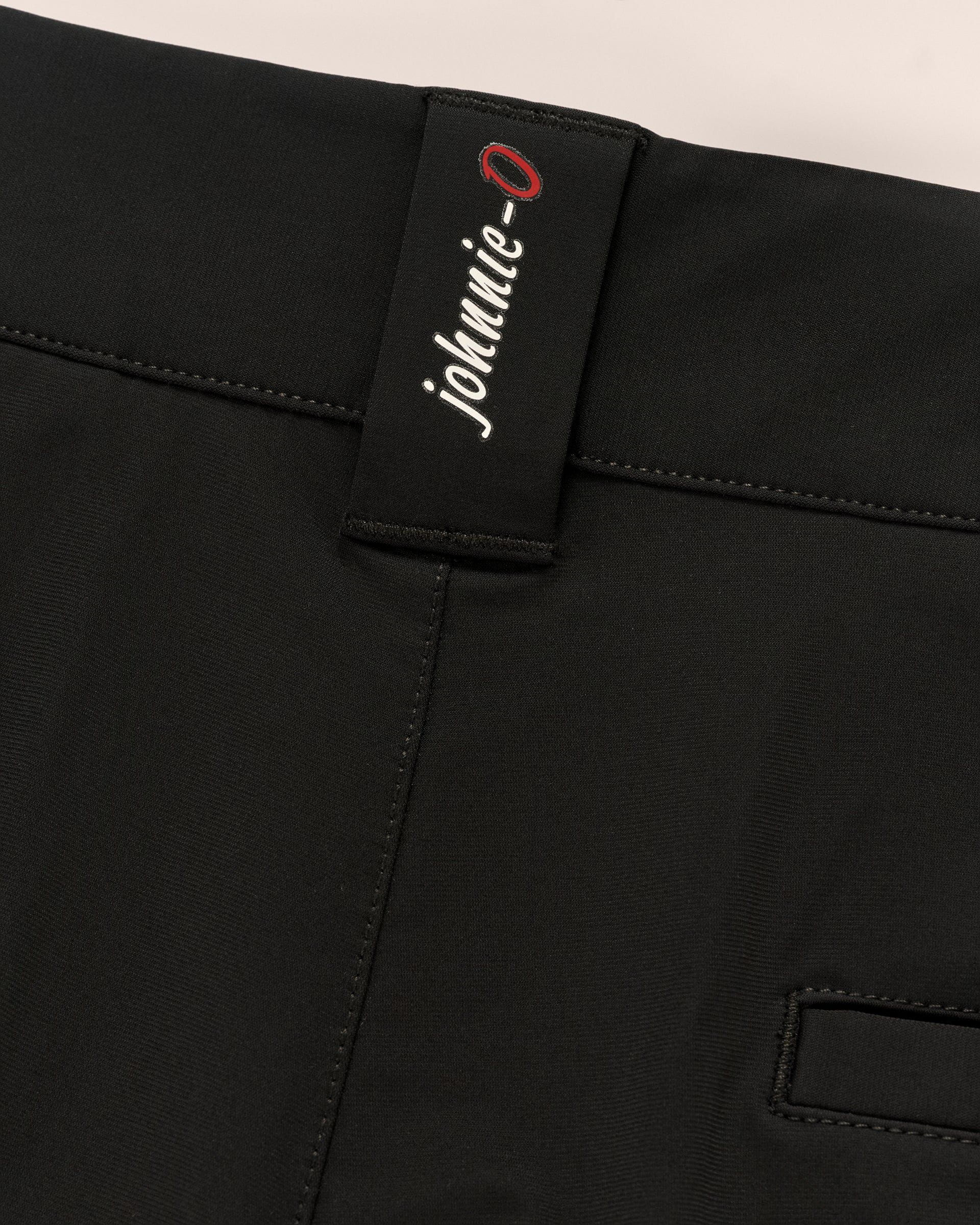 Johnnie-O Fusion Knit Performance Pull-On Short - 7", Black