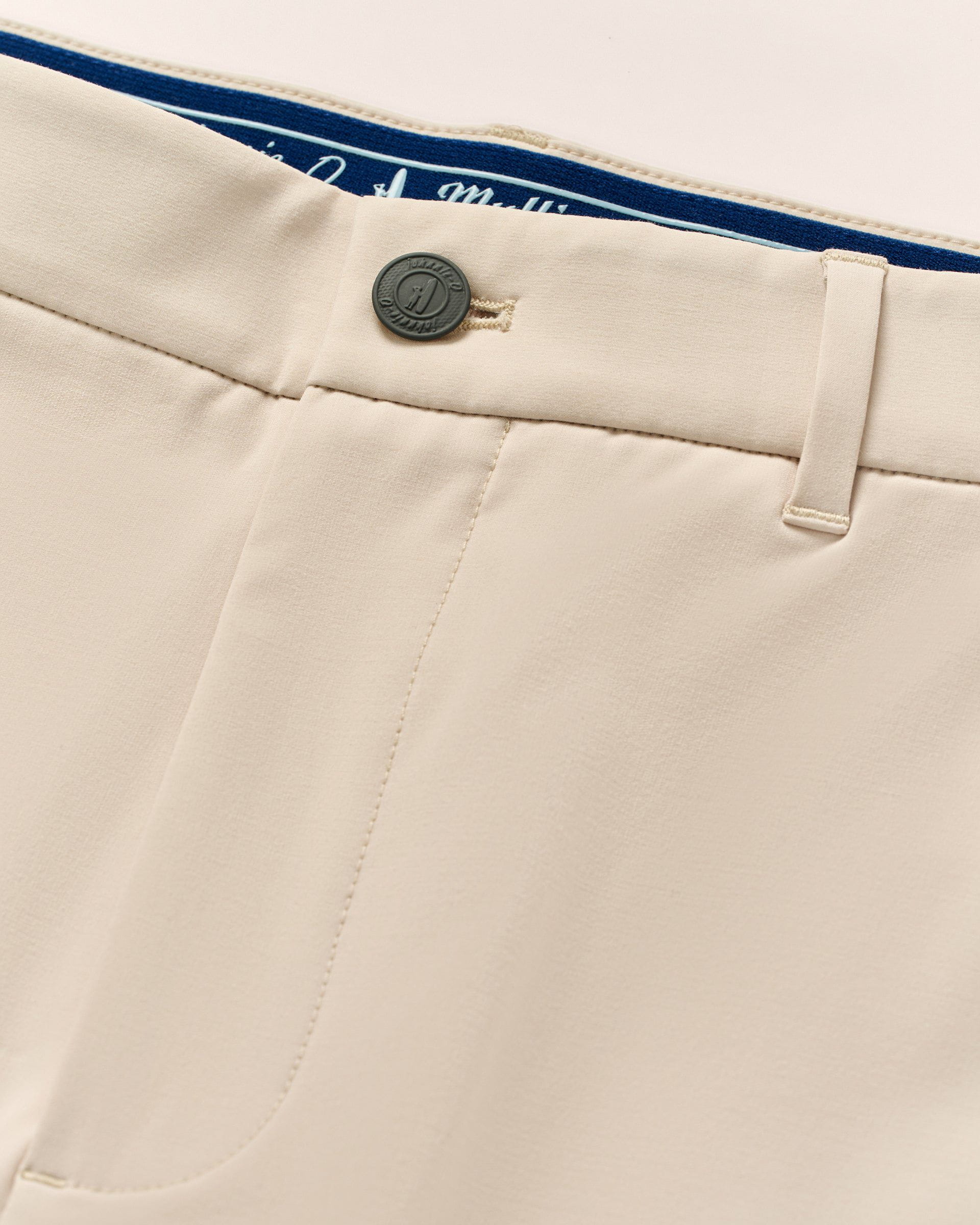 Johnnie-O Mulligan Performance Shorts, Stone