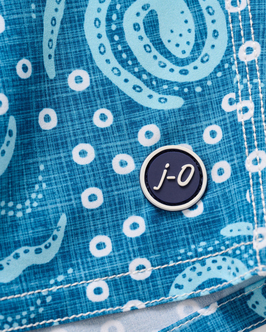 Johnnie-O The Half Elastic 7" Surf Shorts, Big Blue