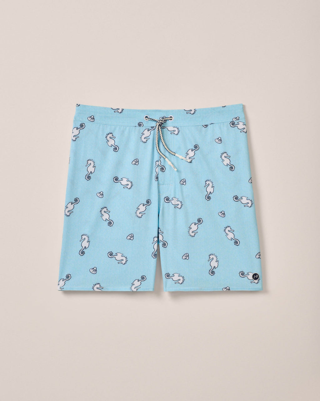 Johnnie-O The Half Elastic 7" Surf Shorts, Under the Sea