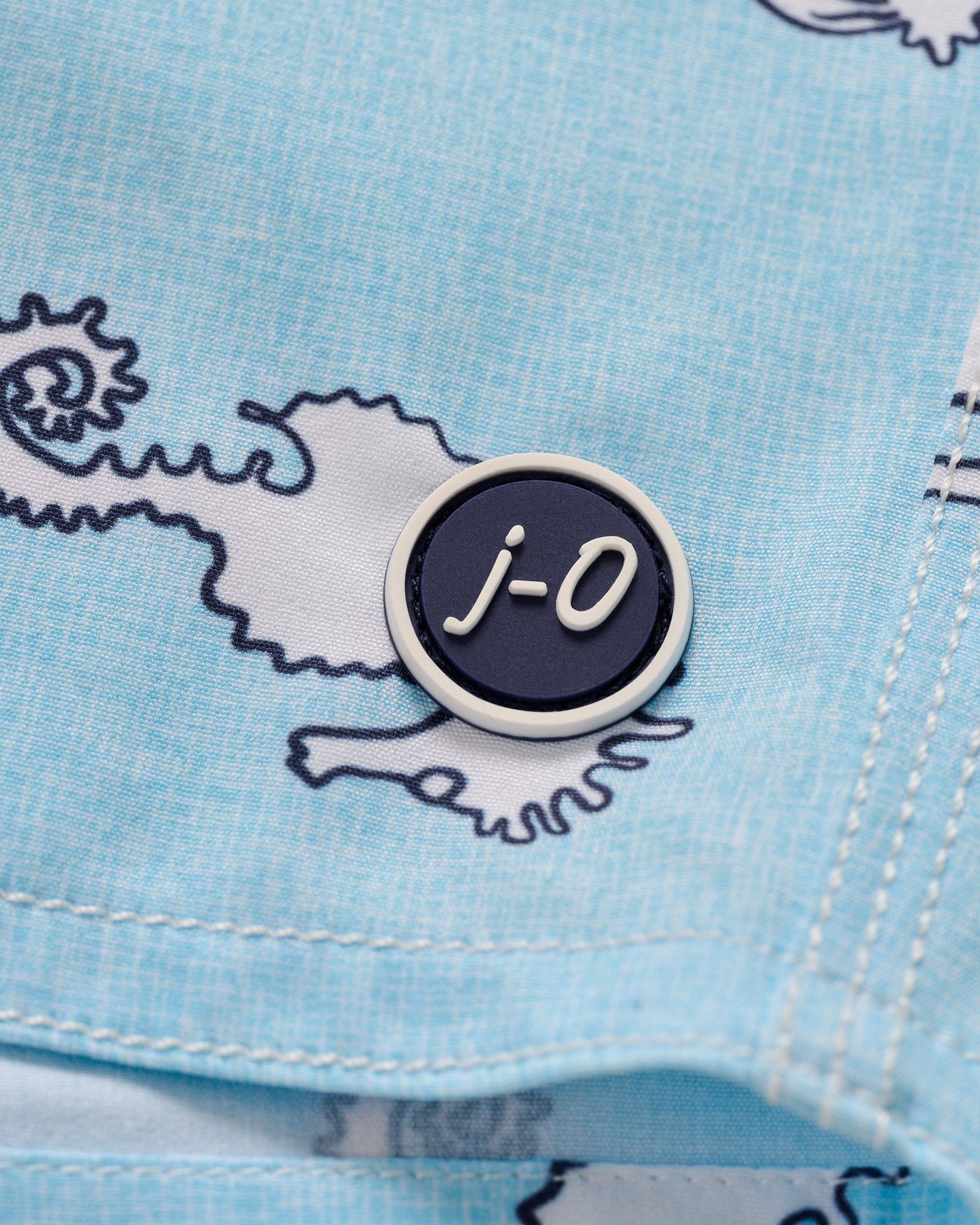 Johnnie-O The Half Elastic 7" Surf Shorts, Under the Sea