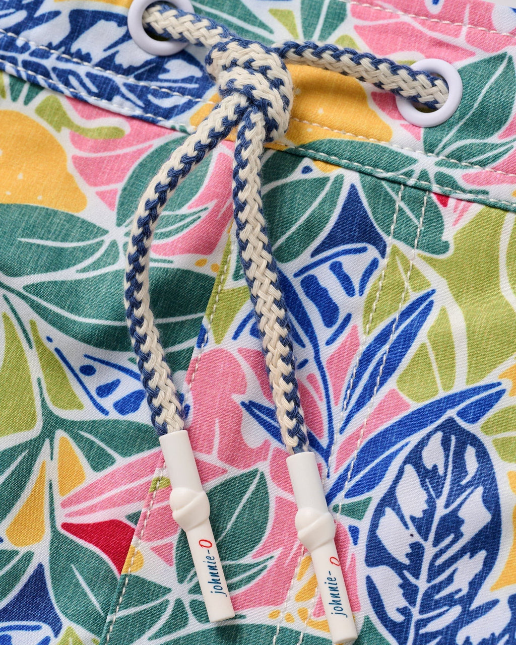 Johnnie-O The Half Elastic 7" Surf Shorts, Zest