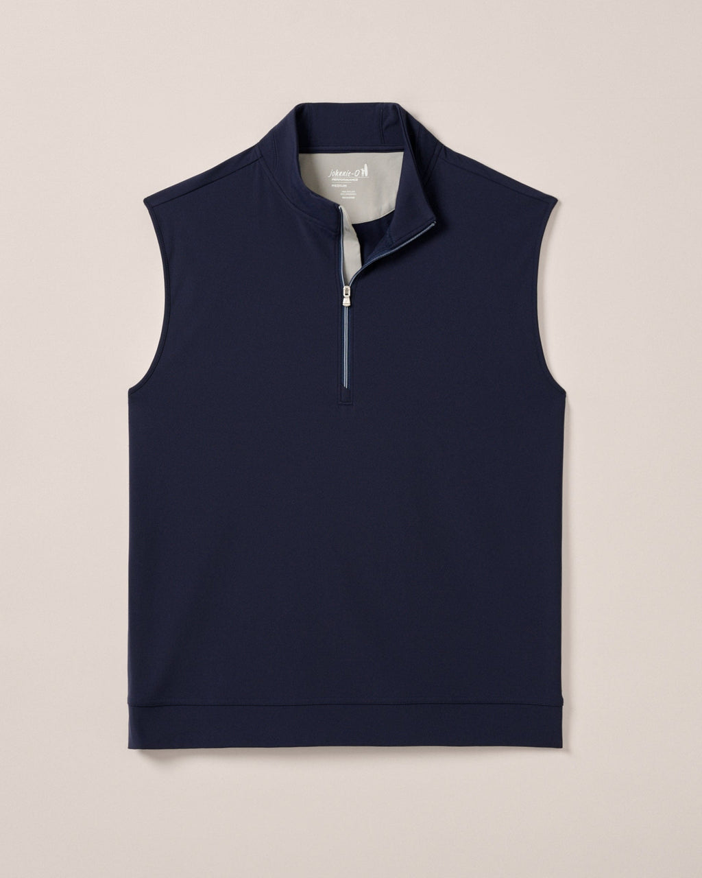Johnnie-O The Motion 1/4 Zip Performance Vest, Navy