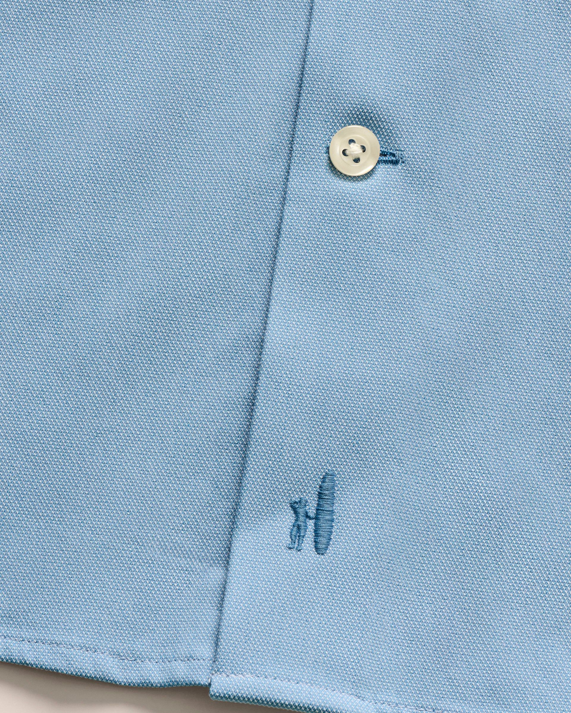 Johnnie-O Everyday Performance Button Down Shirt - Queens Oxford Solid, Laguna Blue