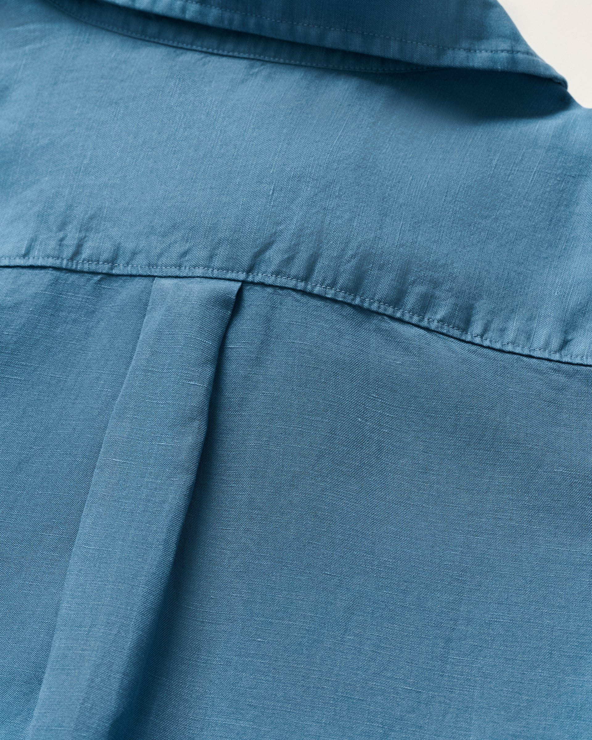 Johnnie-O Short Sleeve Hangin' Out Linen Button Down Shirt - Gianni