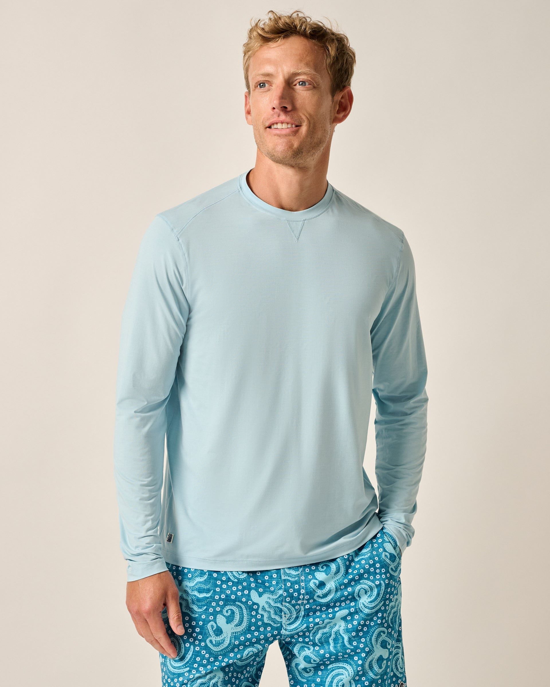Johnnie-O Basin Performance UPF Long Sleeve Sun Shirt