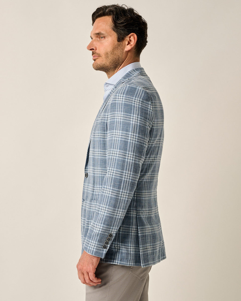 Johnnie-O Bergman Top Shelf Wool Cotton Sport Coat, Navy