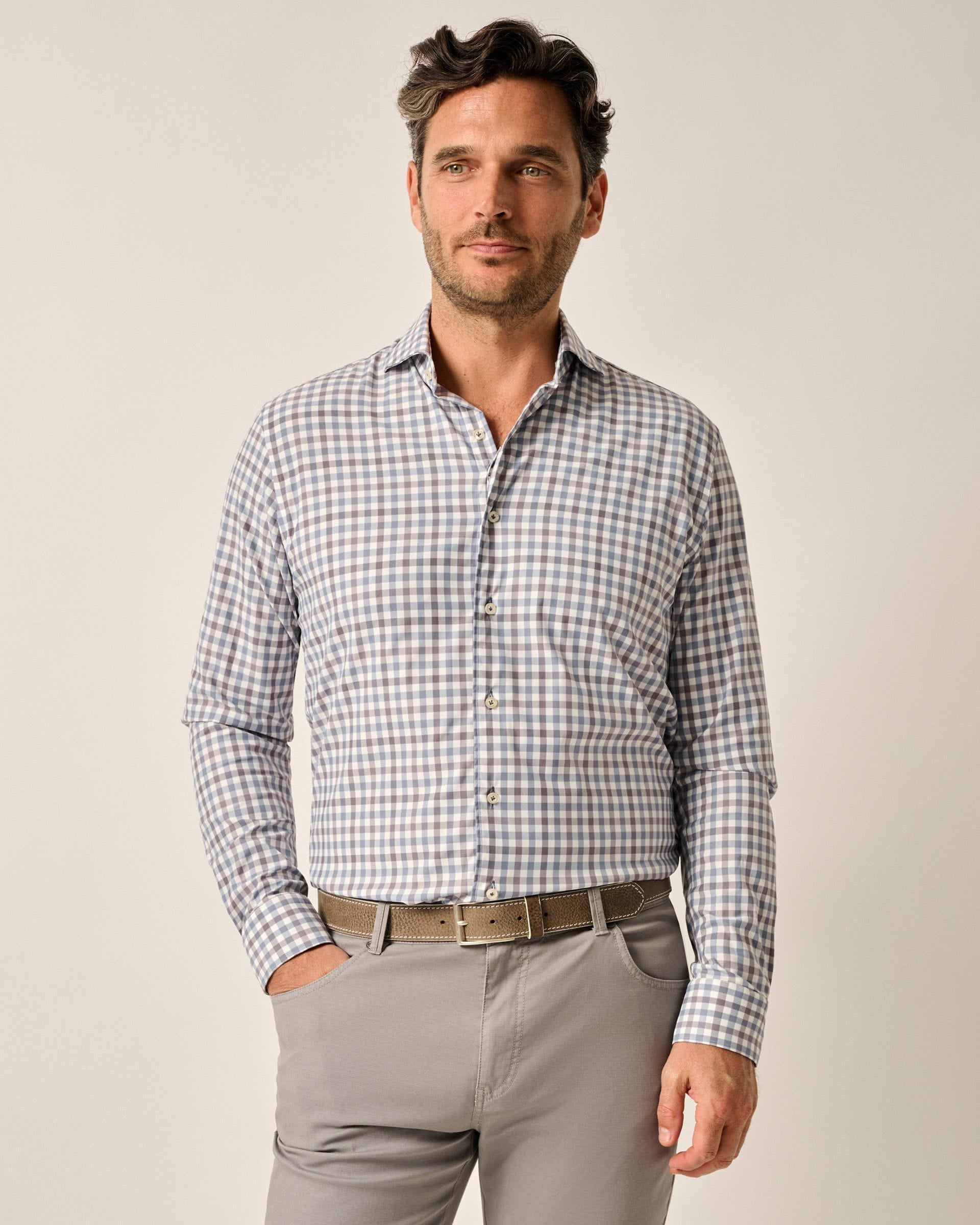 Johnnie-O Top Shelf Button Down Shirt - Beryl