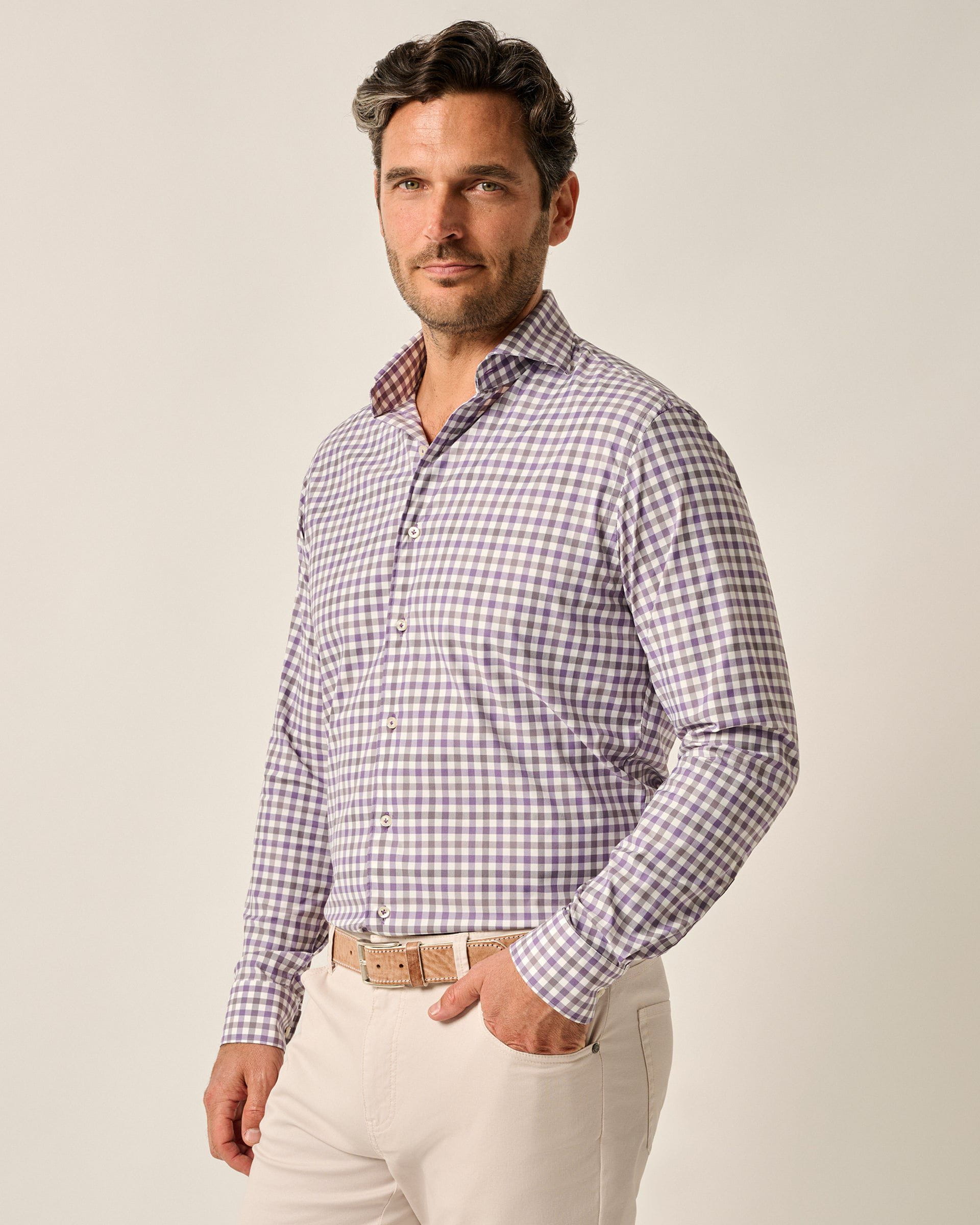 Johnnie-O Top Shelf Button Down Shirt - Beryl