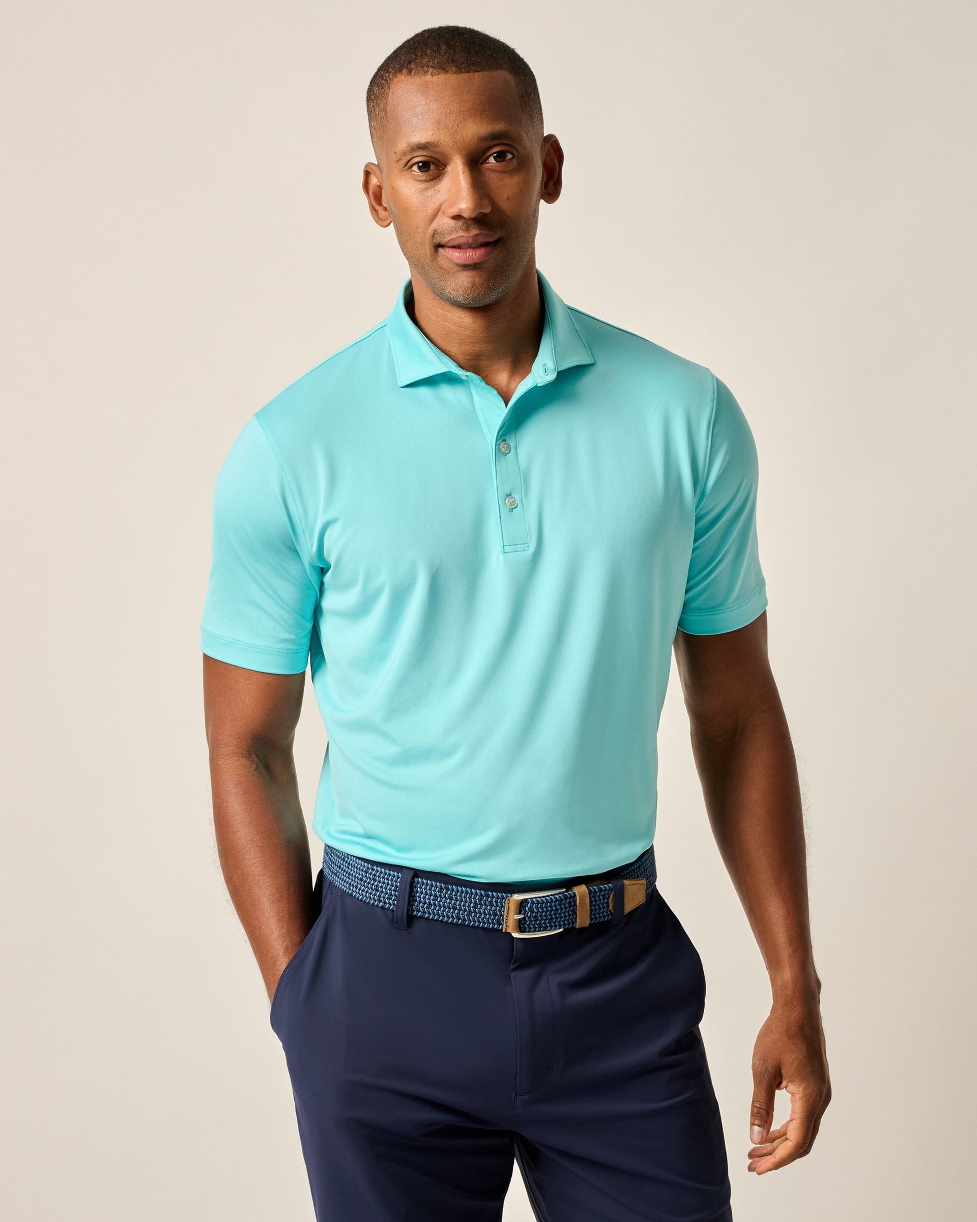 Johnnie-O Performance Jersey Polo - Birdie