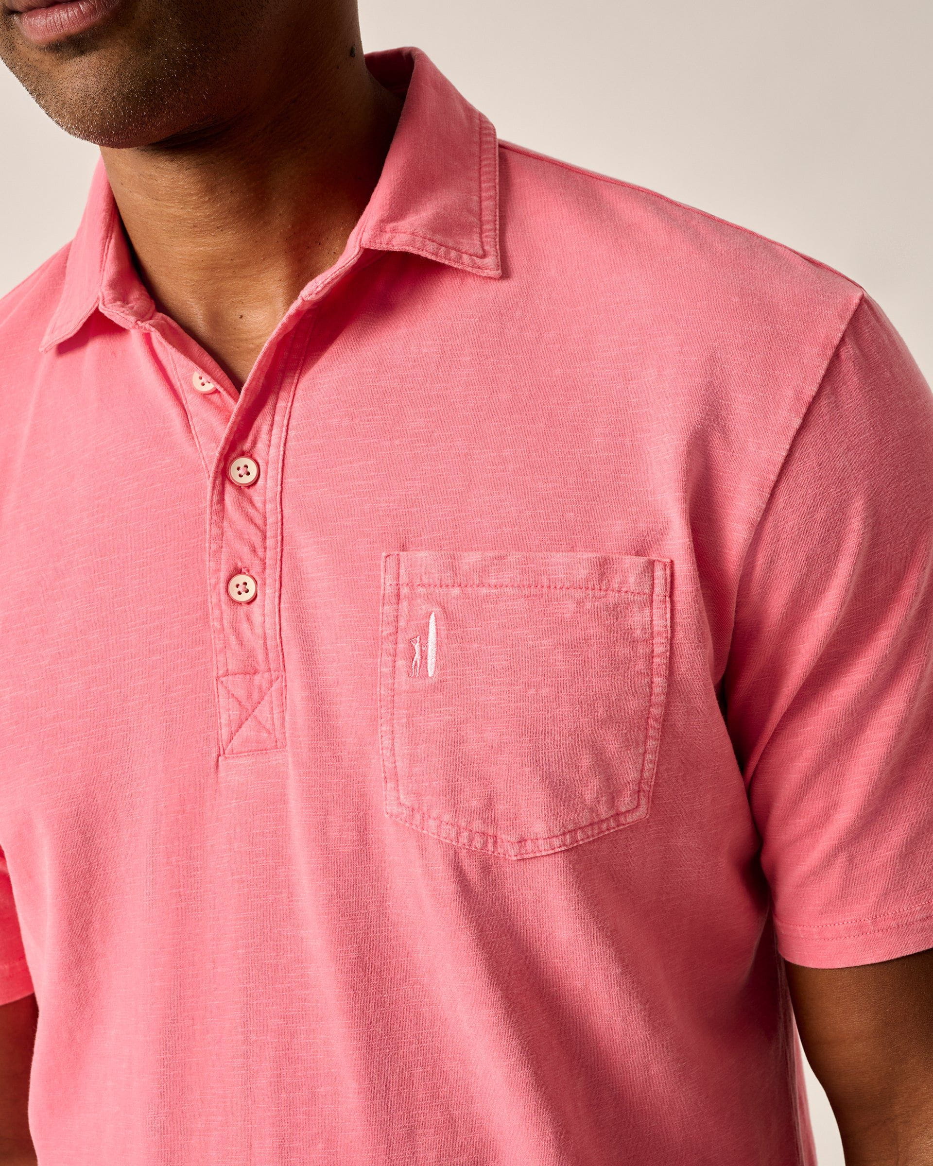 Johnnie-O Original 4-Button Polo - Coastal Wash