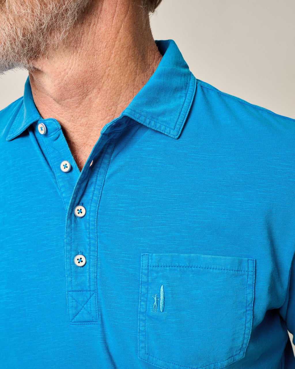 Johnnie-O Original 4-Button Polo - Coastal Wash