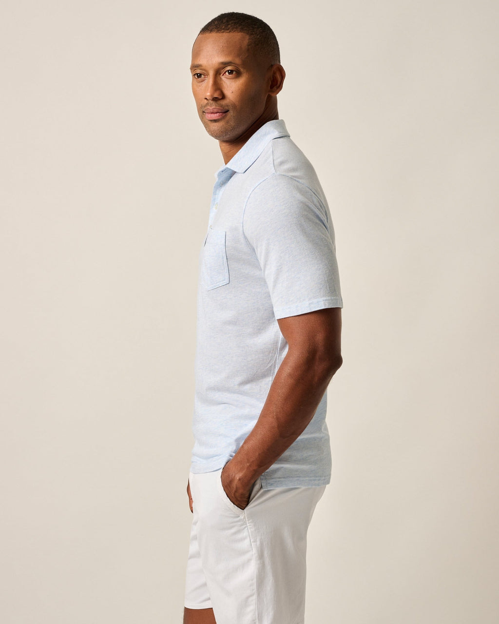 Johnnie-O Original 4-Button Polo - Heathered 2.0