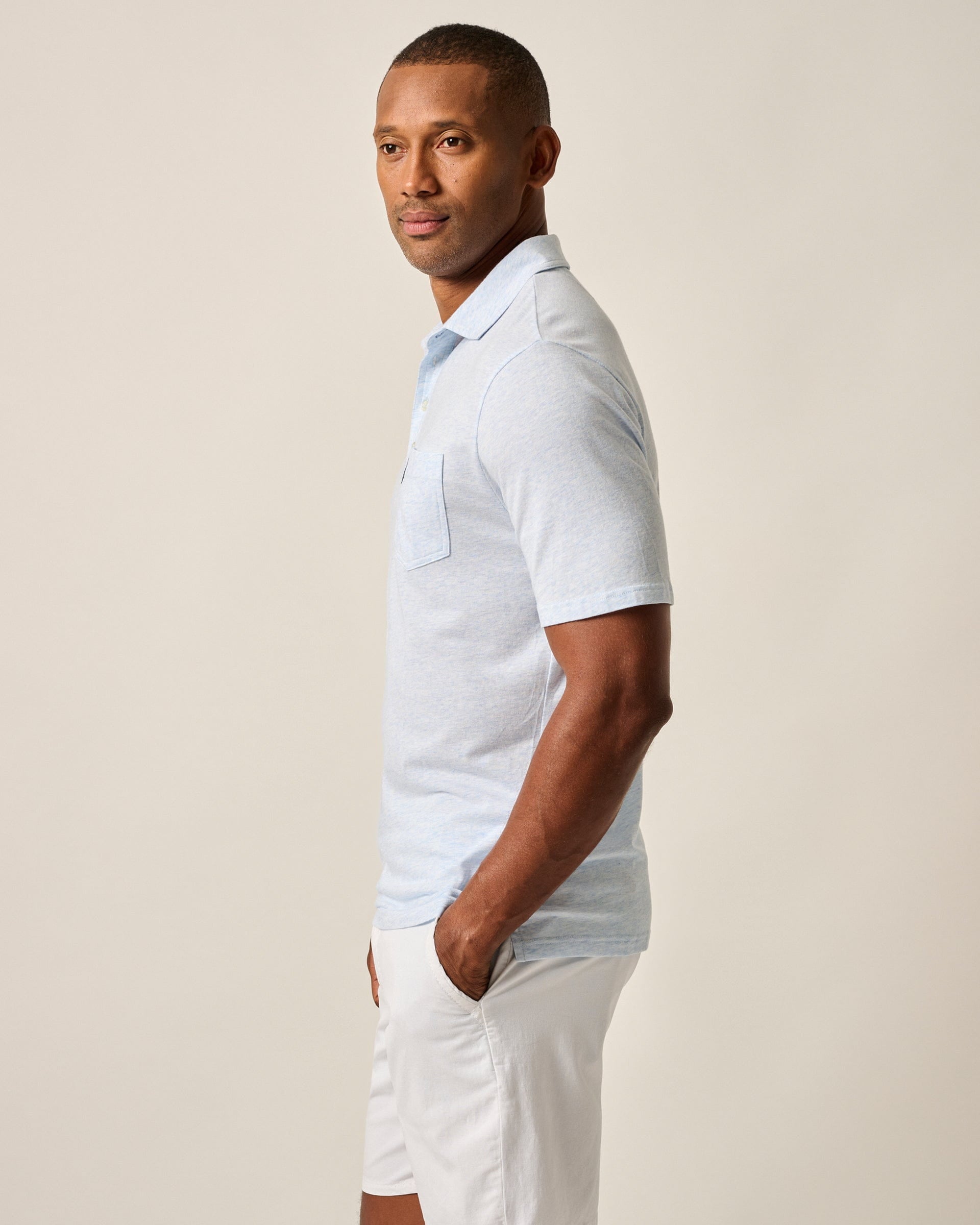 Johnnie-O Original 4-Button Polo - Heathered 2.0
