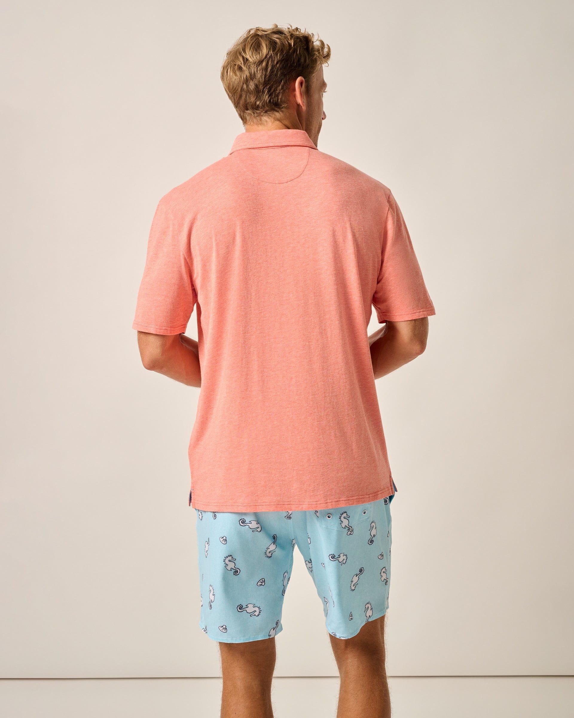 Johnnie-O Original 4-Button Polo - Heathered 2.0