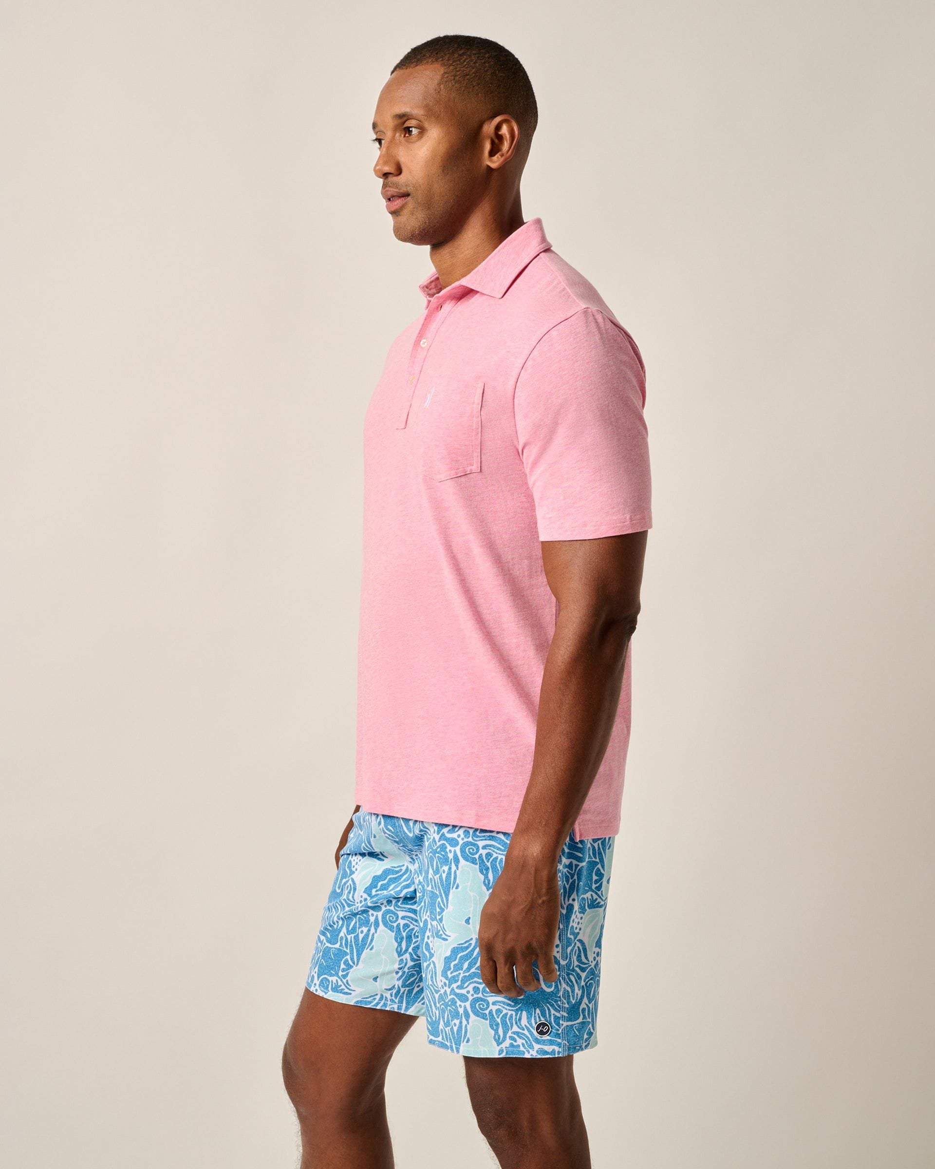 Johnnie-O Original 4-Button Polo - Heathered 2.0