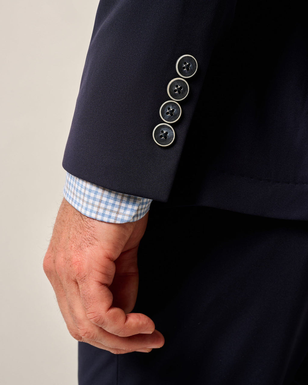 Johnnie-O Hoffman Top Shelf Performance Stretch Knit Blazer, Navy