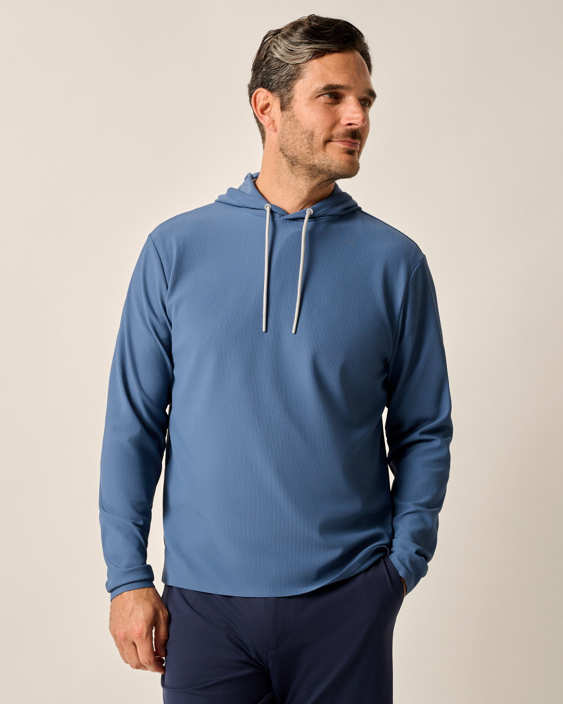 Johnnie-O Hoppin Performance Drawstring Hoodie