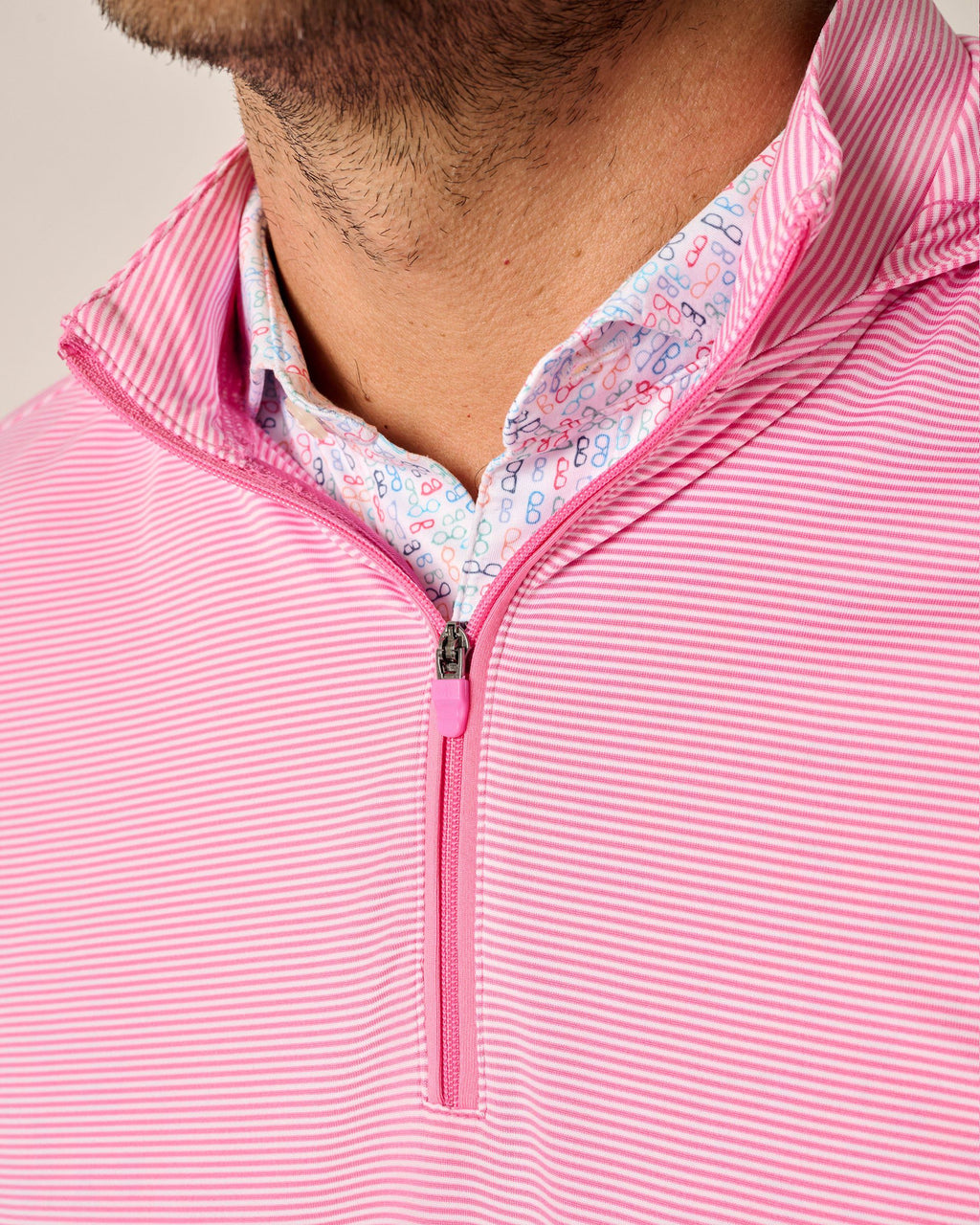 Johnnie-O Hybrid Performance 1/4 Zip Hoodie