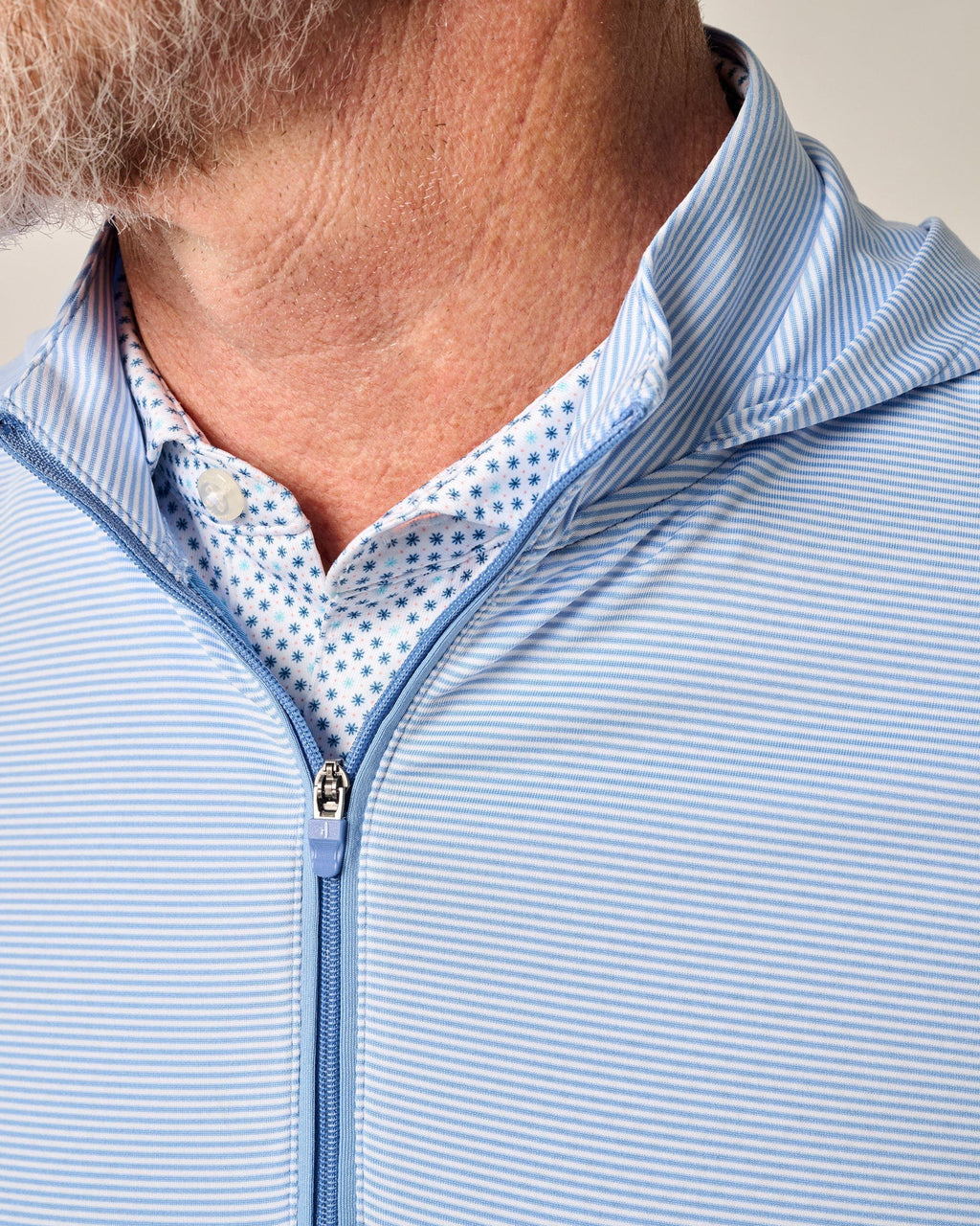 Johnnie-O Hybrid Performance 1/4 Zip Hoodie