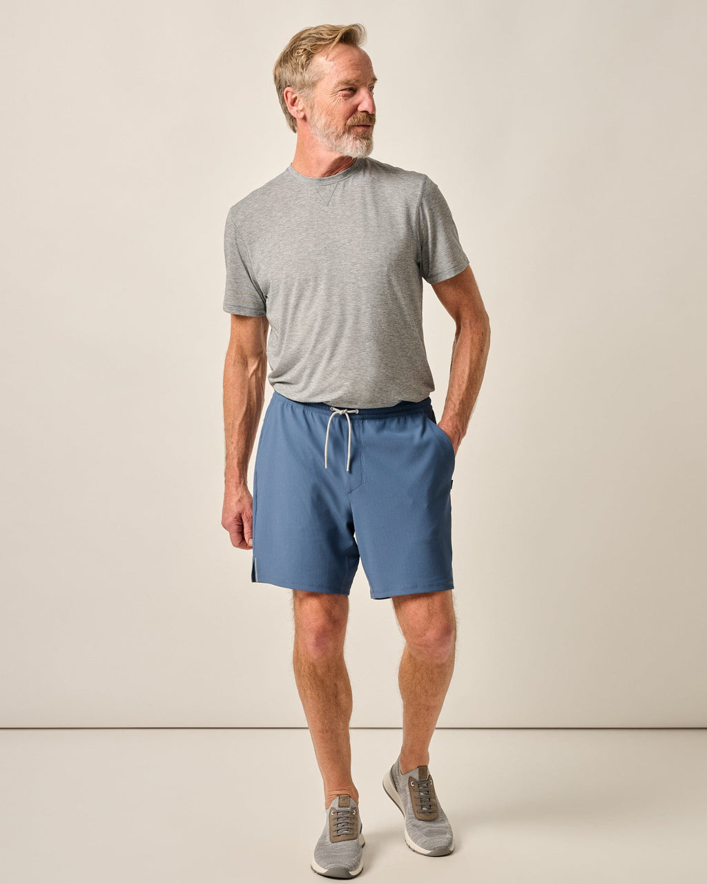 Johnnie-O Jumpin Ribbed Knit Performance Shorts