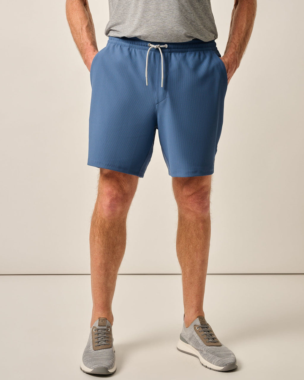 Johnnie-O Jumpin Ribbed Knit Performance Shorts