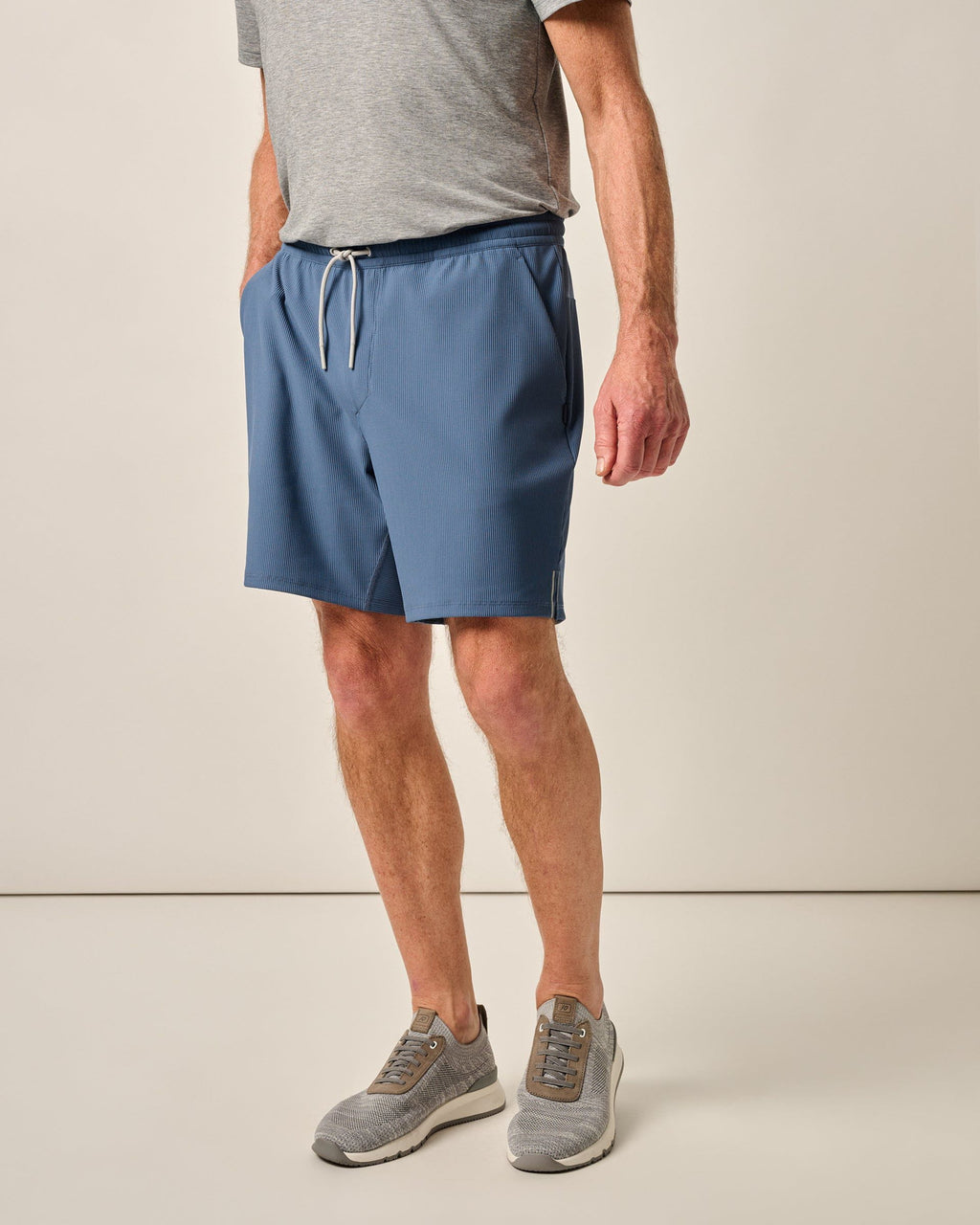 Johnnie-O Jumpin Ribbed Knit Performance Shorts