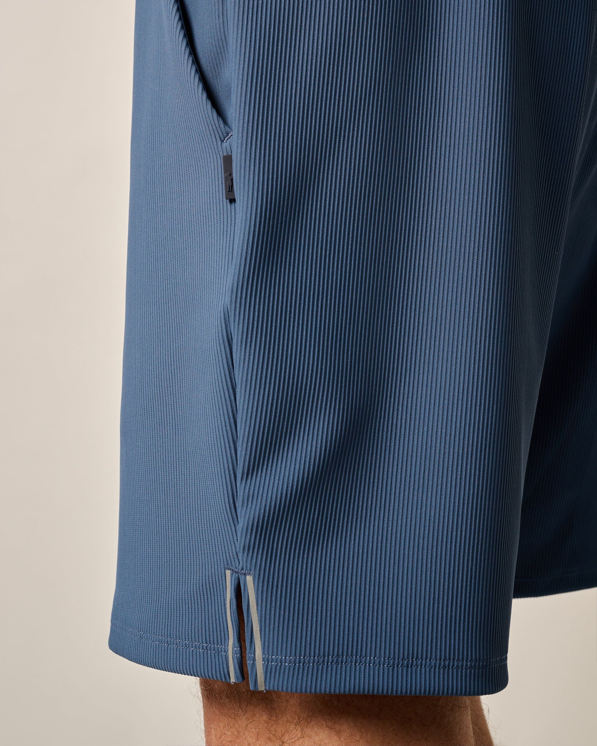 Johnnie-O Jumpin Ribbed Knit Performance Shorts