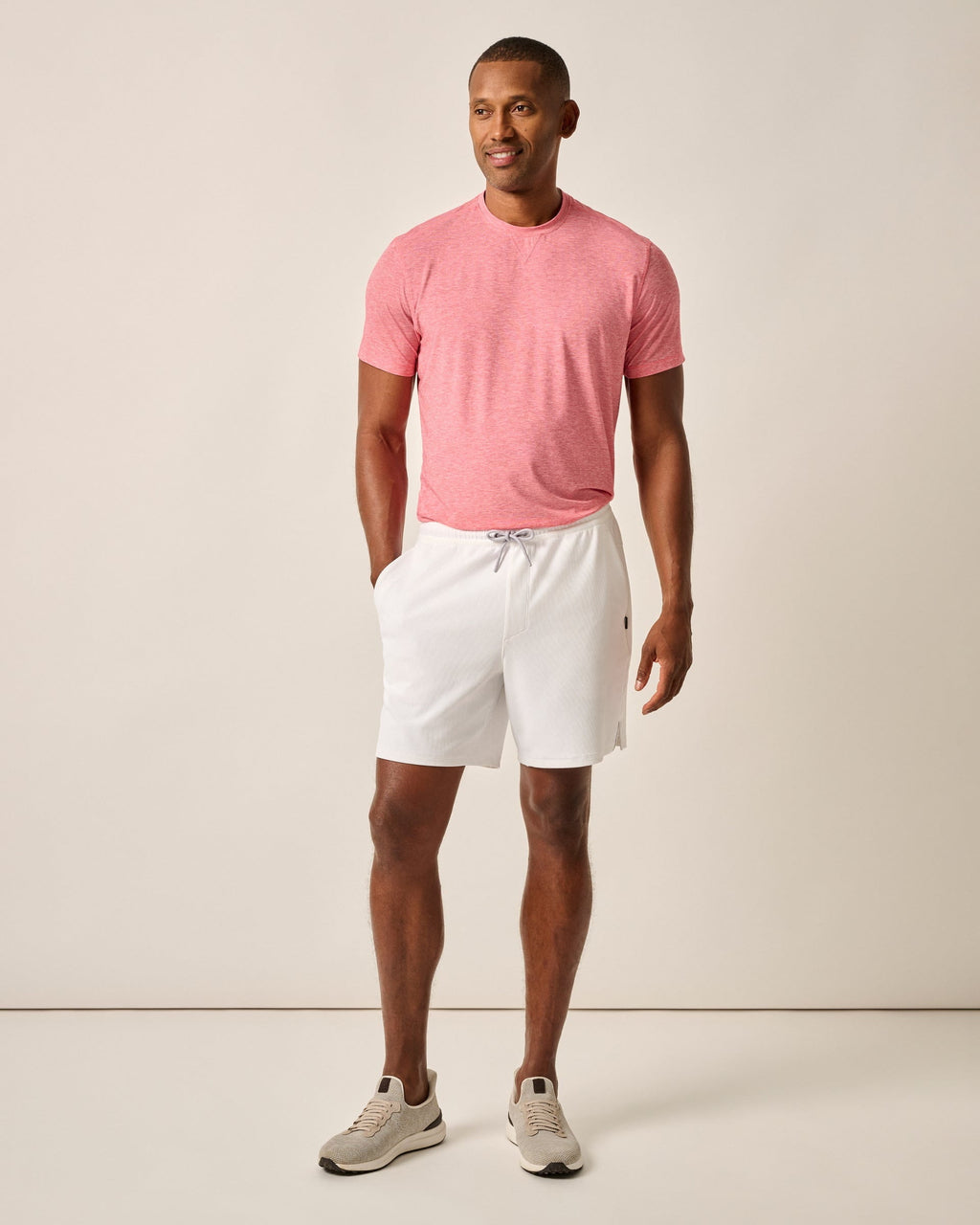 Johnnie-O Jumpin Ribbed Knit Performance Shorts