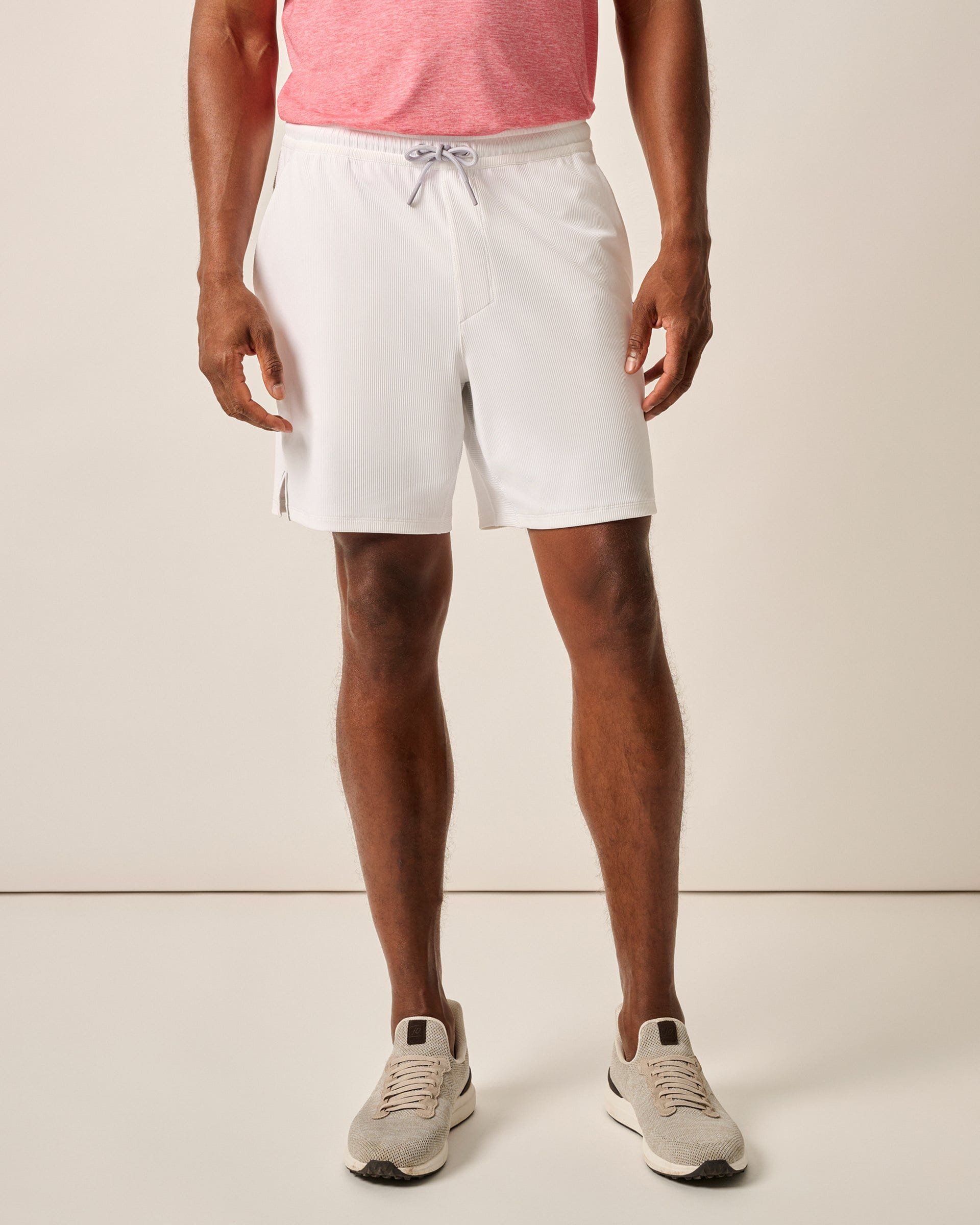 Johnnie-O Jumpin Ribbed Knit Performance Shorts