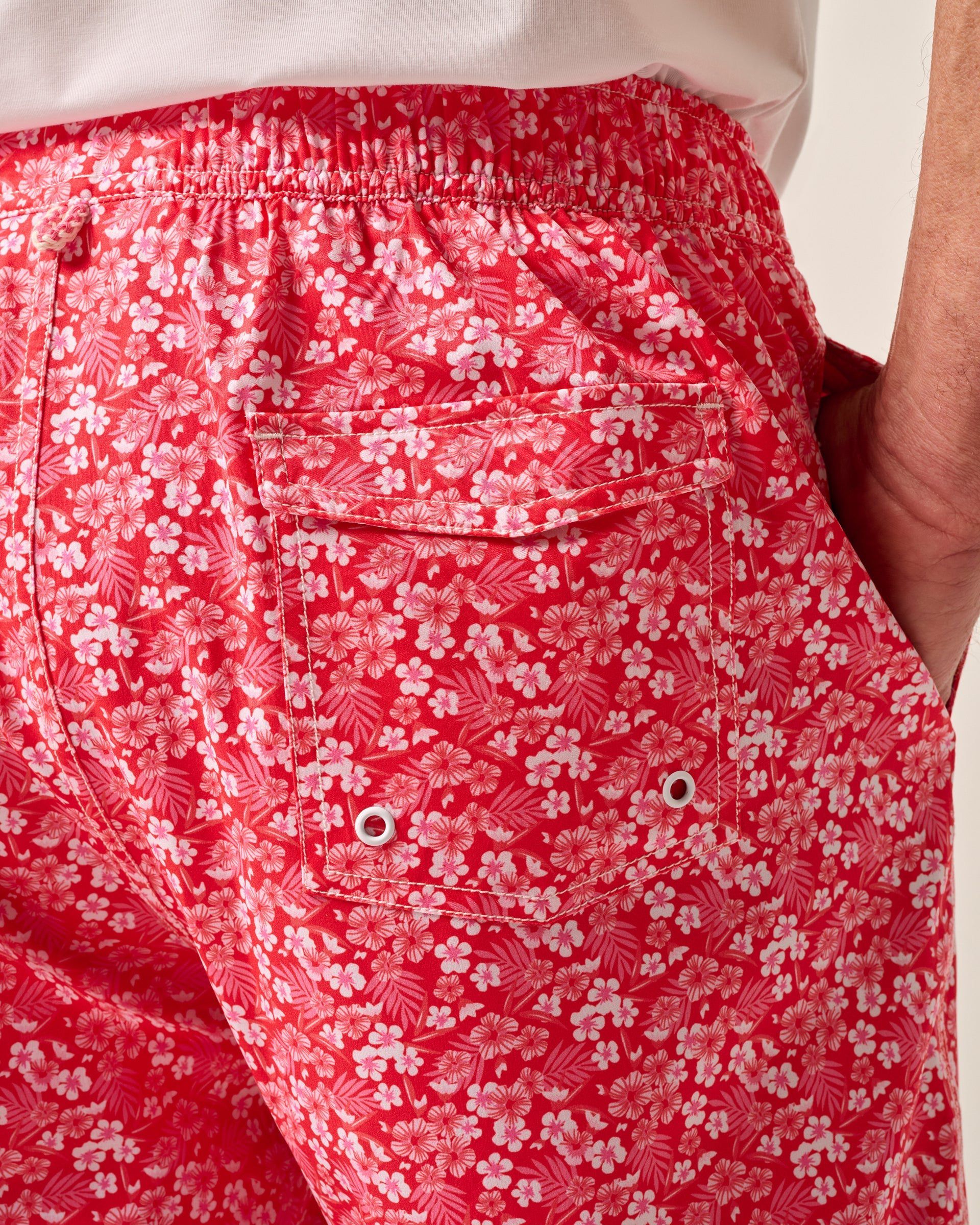 Johnnie-O The Half Elastic 7" Surf Shorts Lei