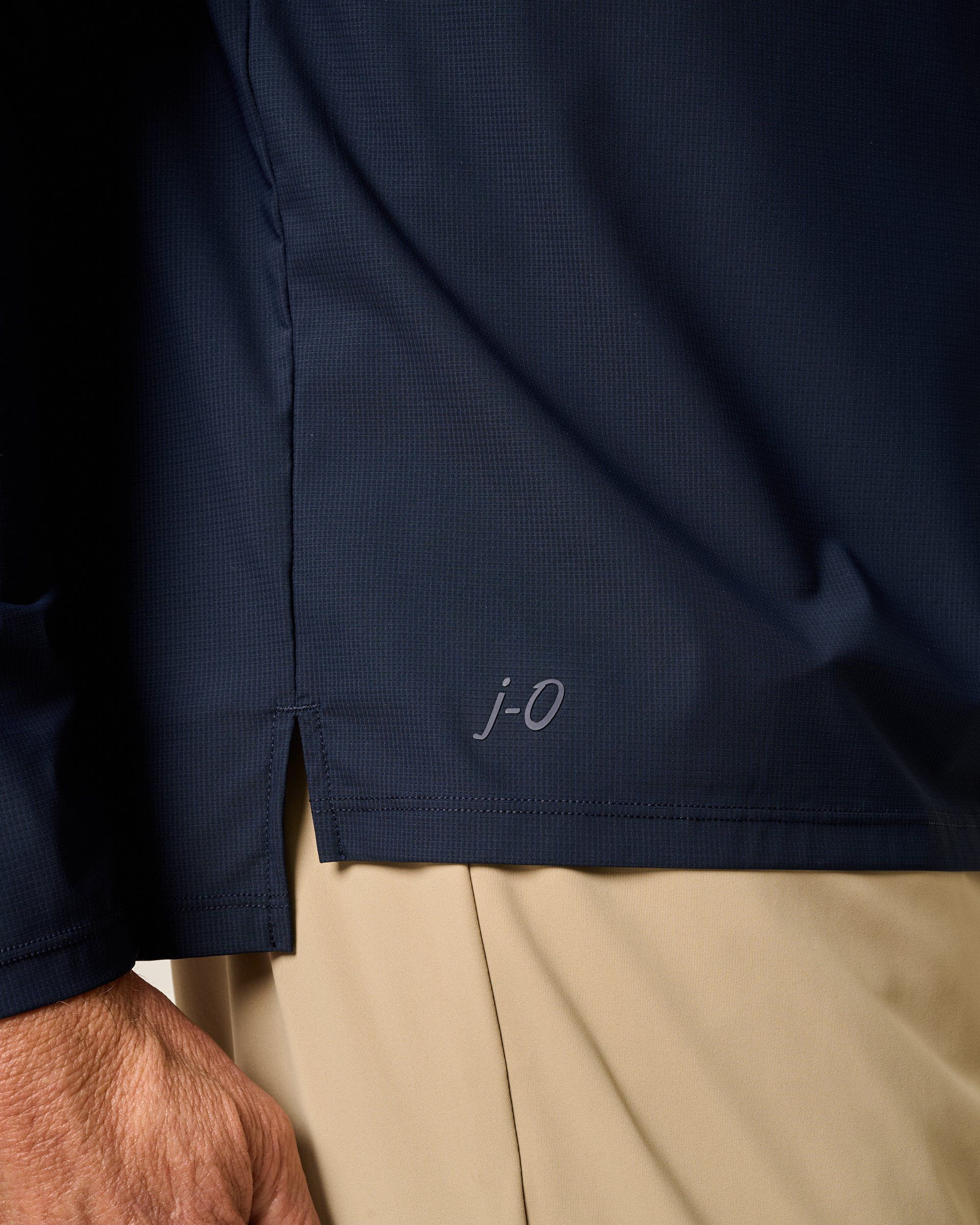 Johnnie-O Maxwel Performance Featherweight Hooded Long Sleeve Hoodie, Navy