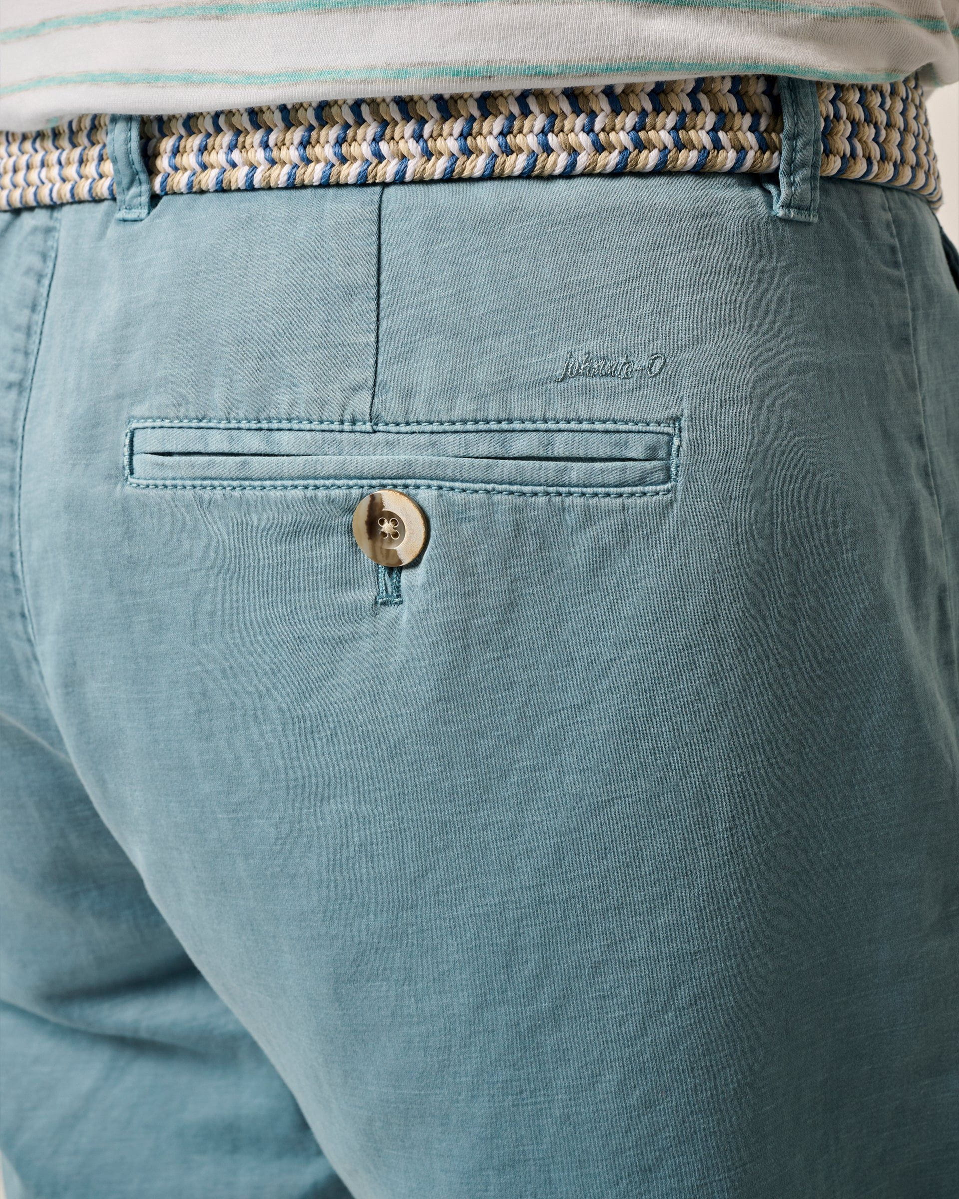 Johnnie-O Melrose Cotton Linen Shorts