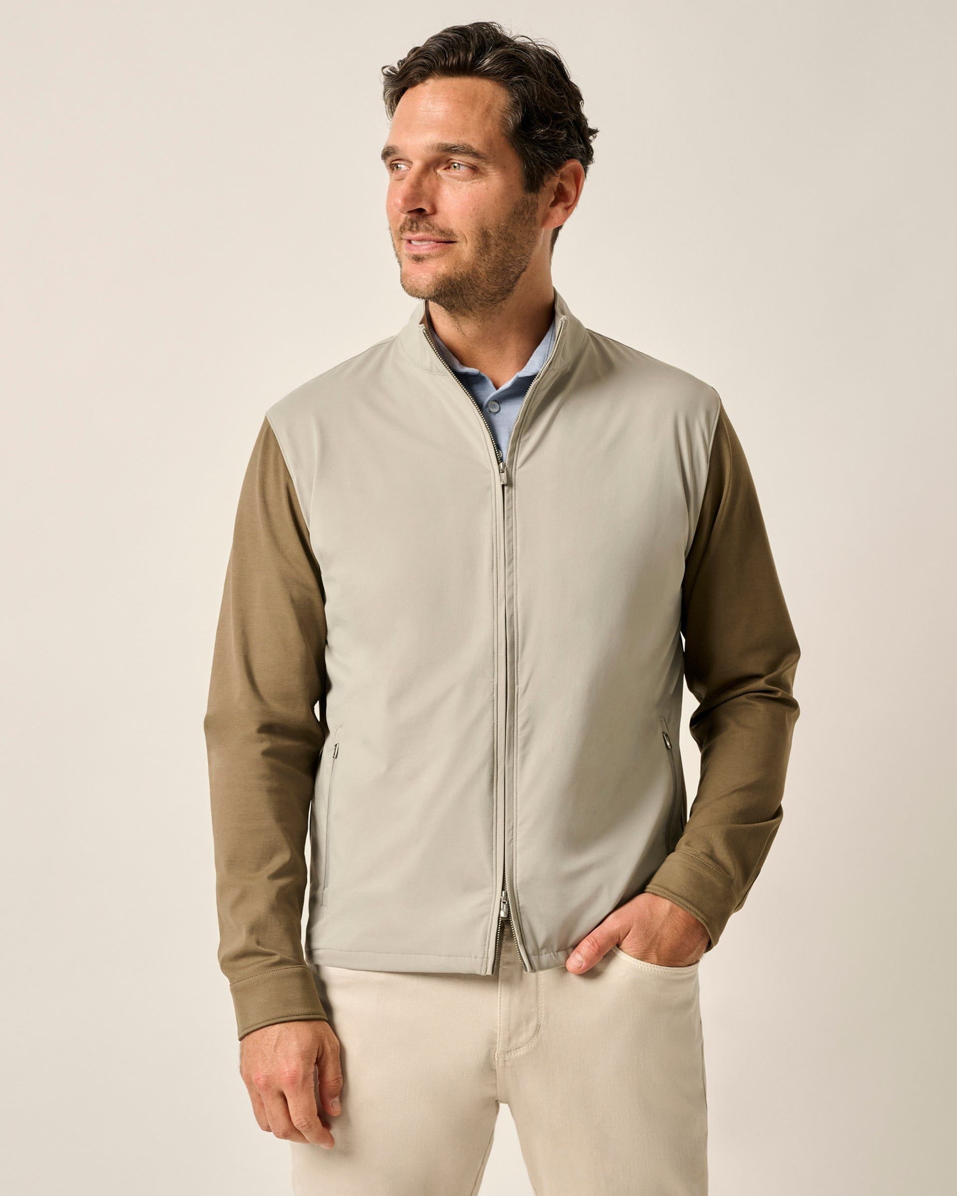Johnnie-O Milano Lightweight Water-Resistant Jacket