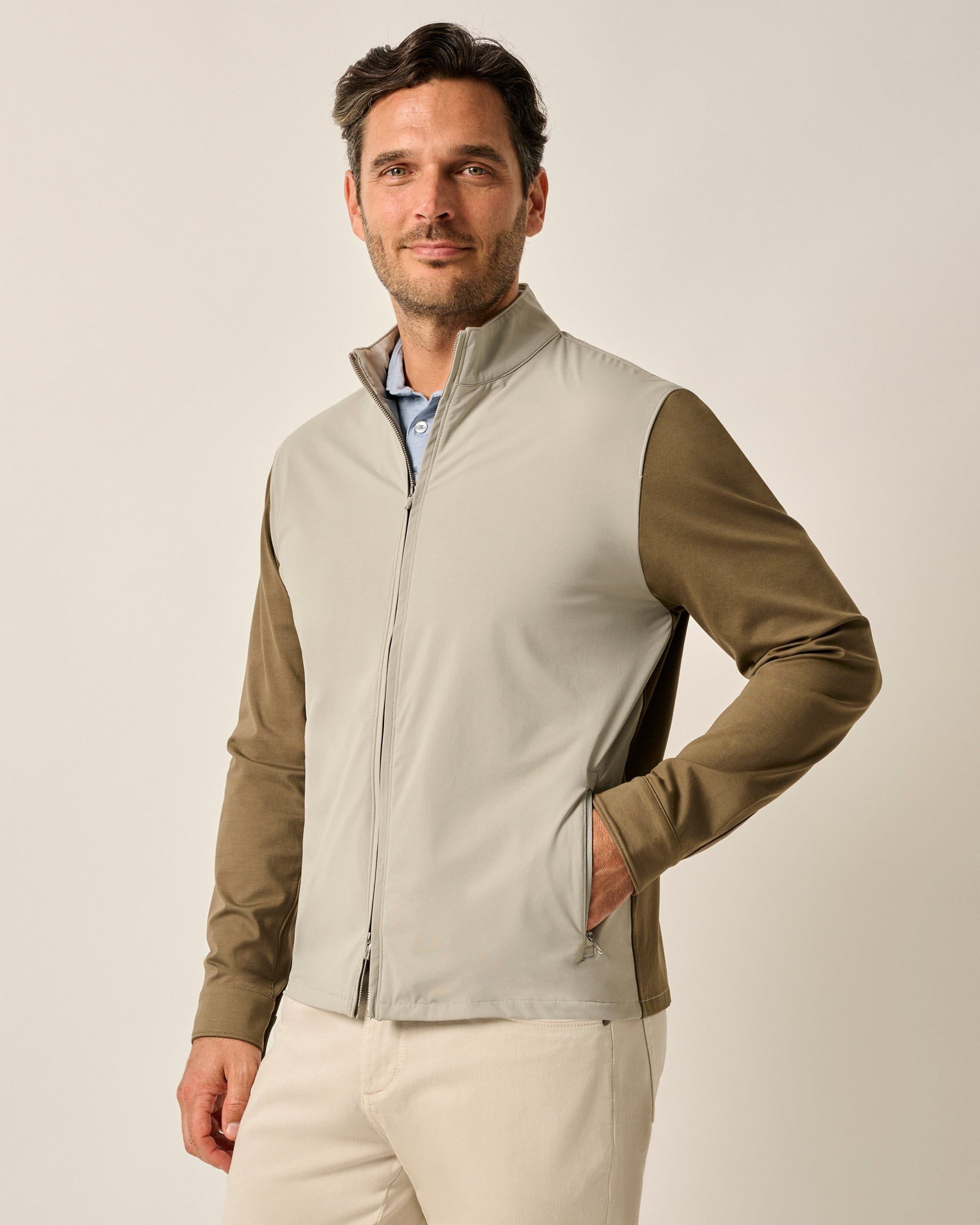 Johnnie-O Milano Lightweight Water-Resistant Jacket