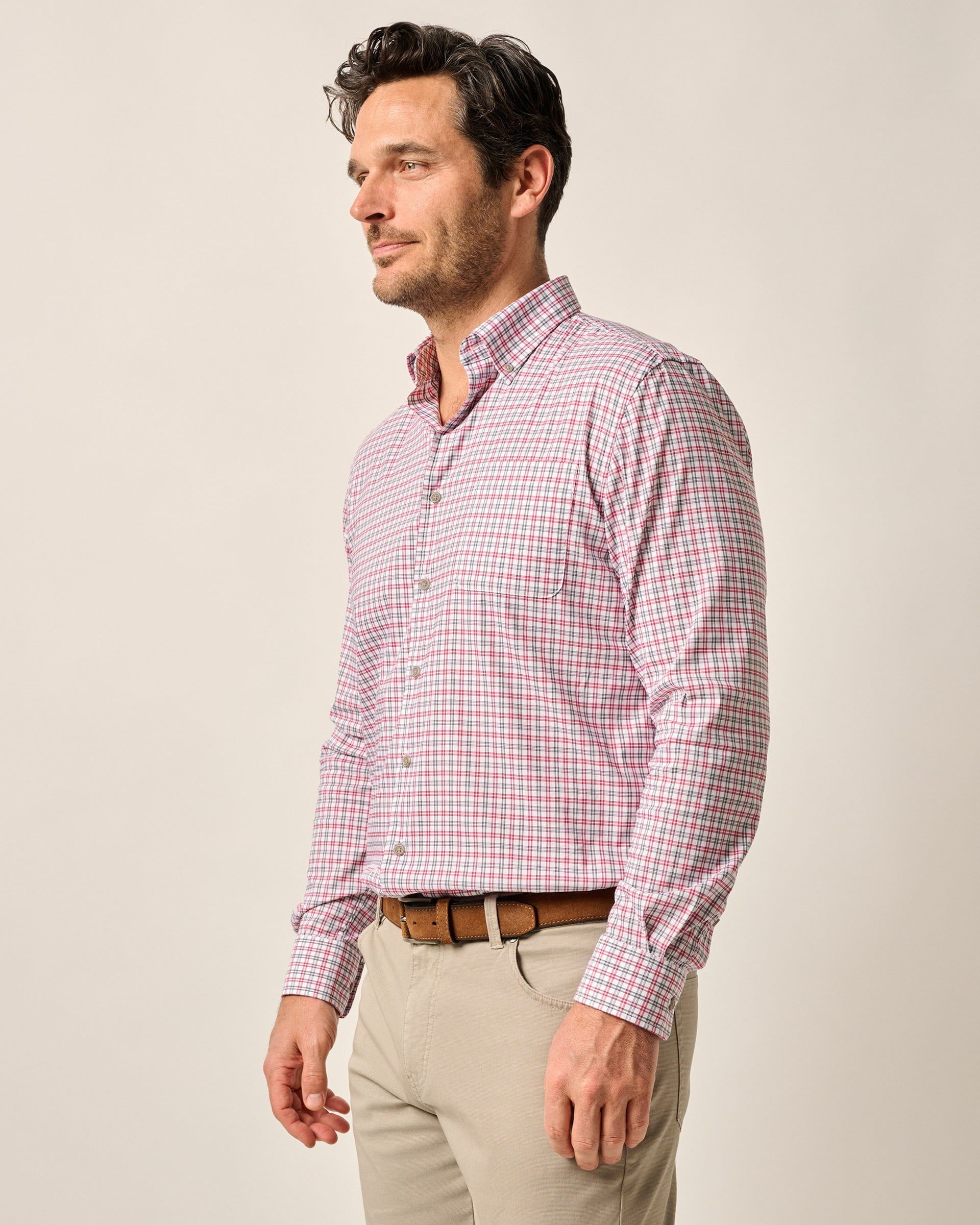 Johnnie-O Natural Performance Button Down Shirt - Morganstern