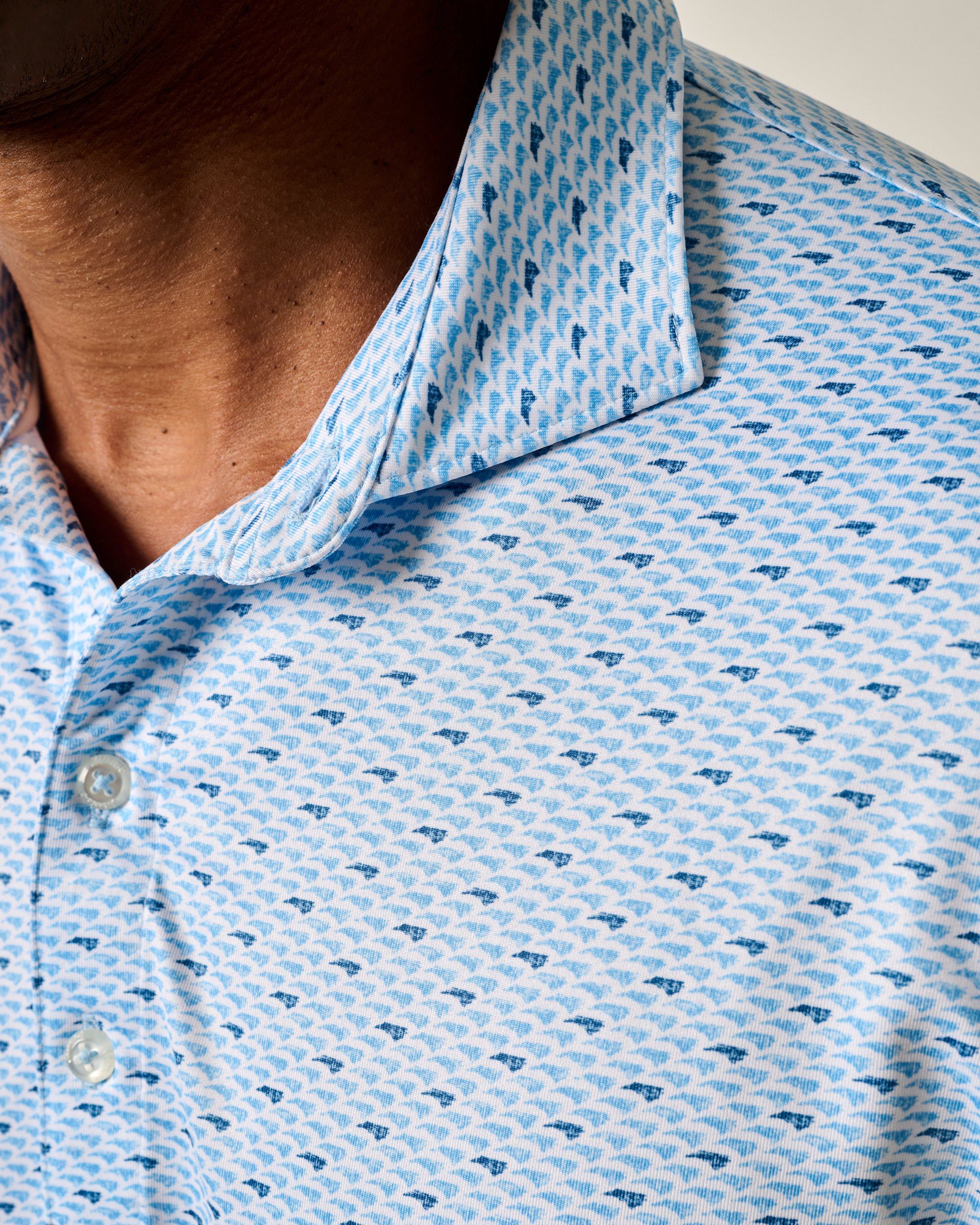 Johnnie-O Performance Jersey Polo - NC Time