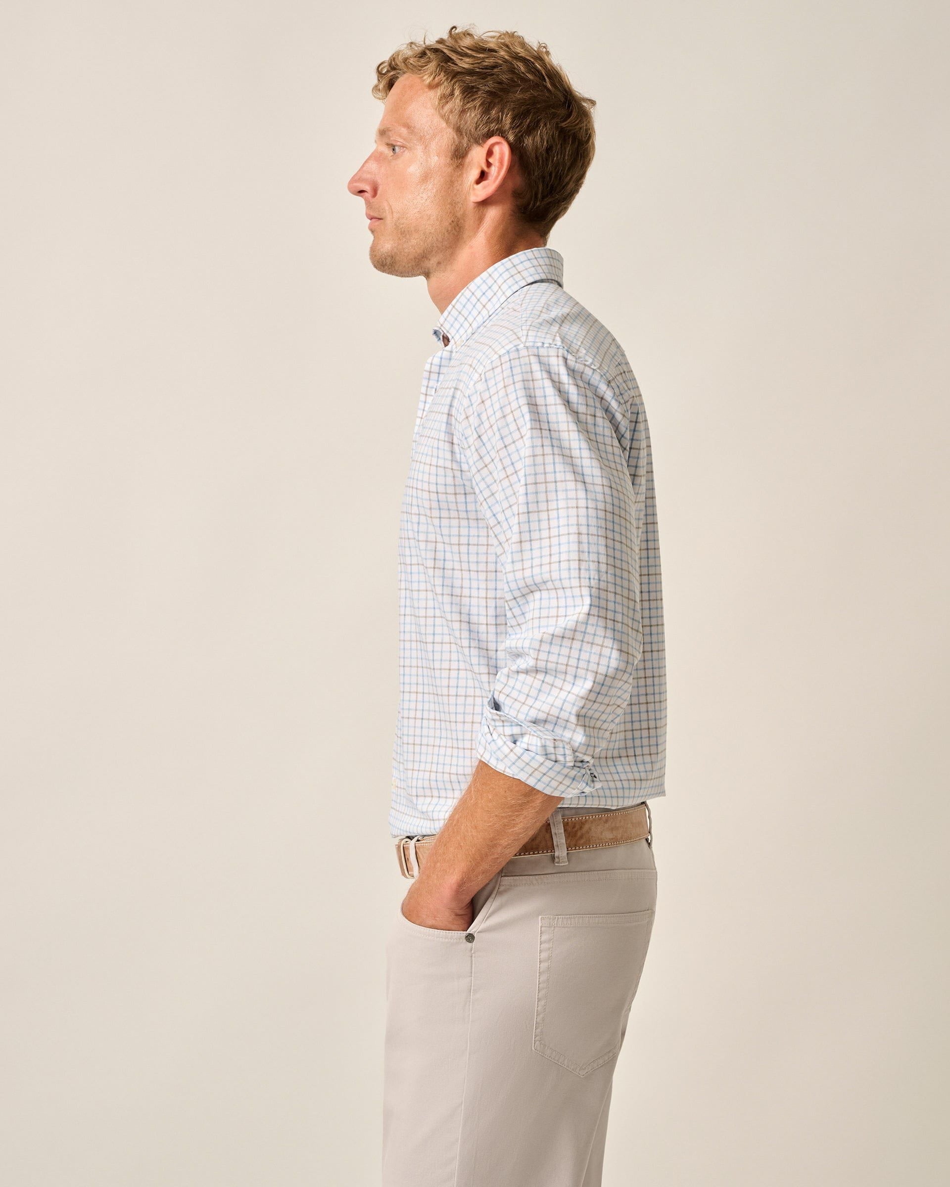 Johnnie-O Everyday Performance Button Down Shirt - Paddock