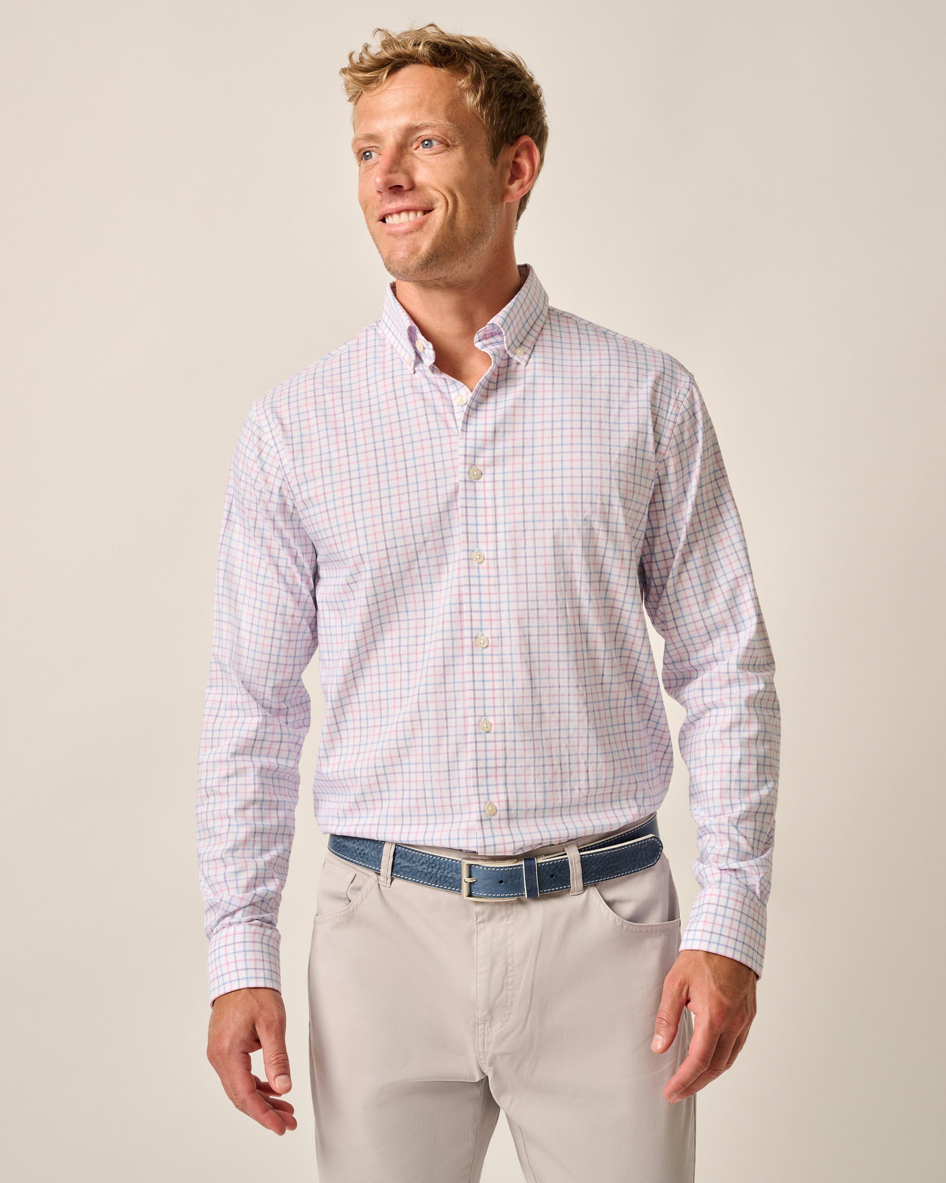 Johnnie-O Everyday Performance Button Down Shirt - Paddock