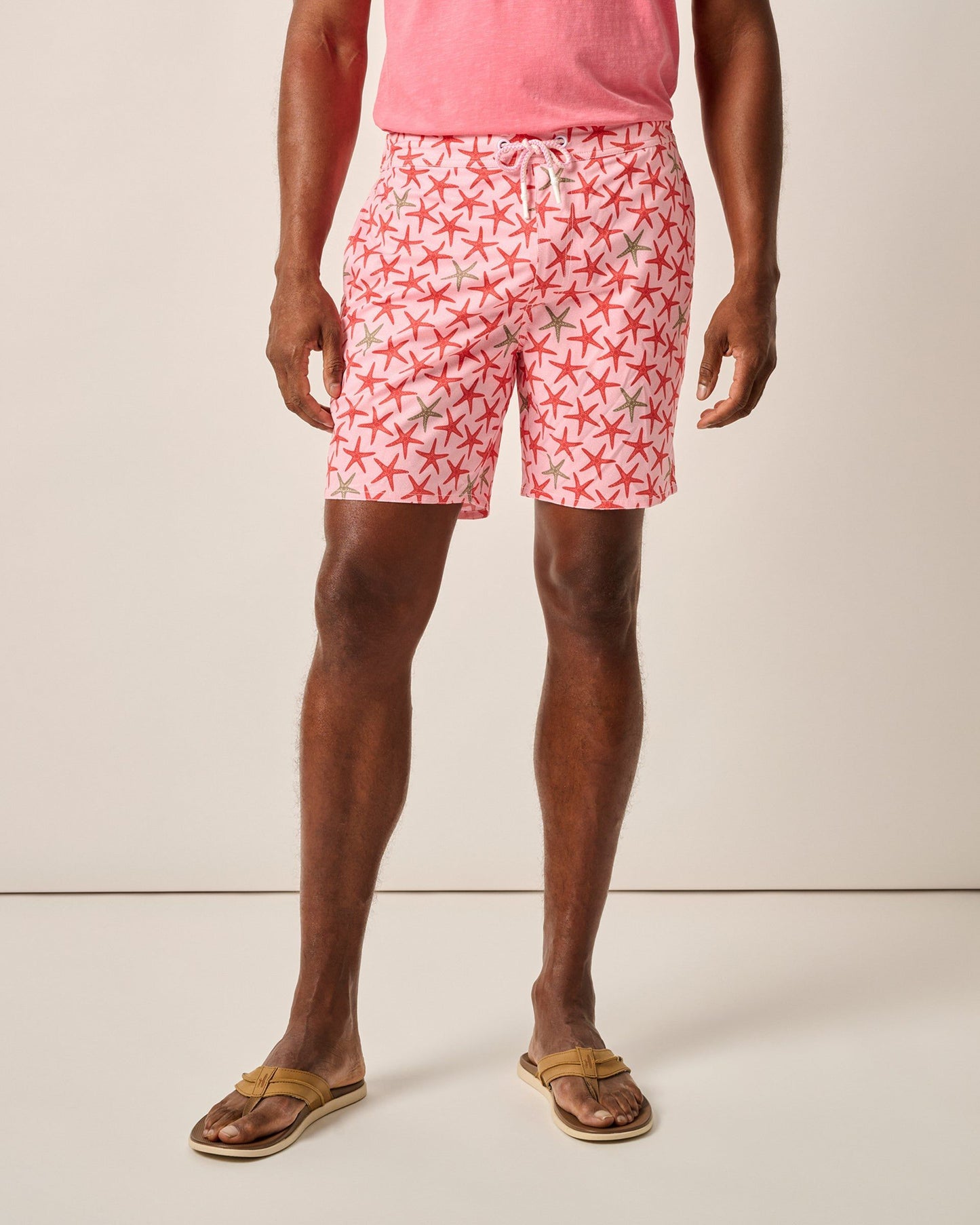 Johnnie-O The Half Elastic 7" Surf Shorts