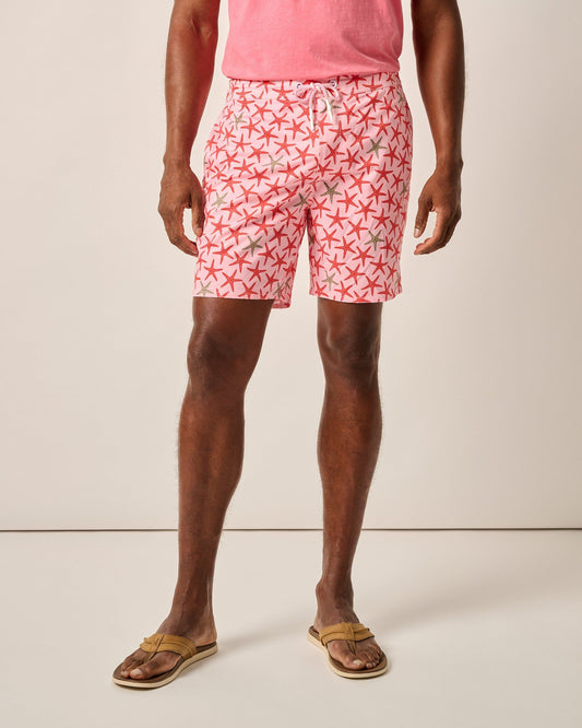 Johnnie-O The Half Elastic 7" Surf Shorts
