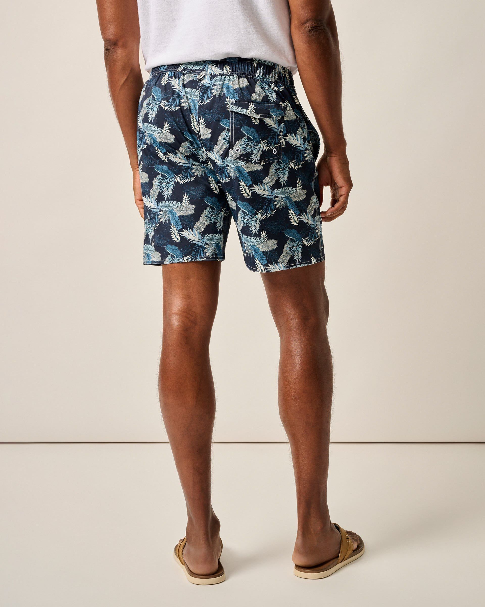 Johnnie-O The Half Elastic 7" Surf Shorts Shore Haven