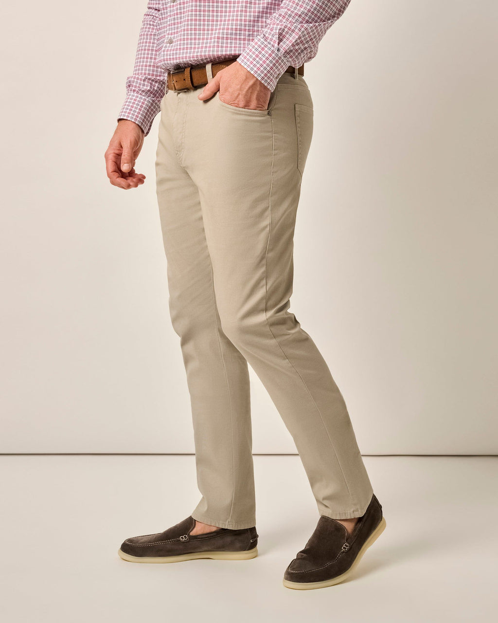 Johnnie-O Atlas Lightweight Stretch 5-Pocket Pant, Sage