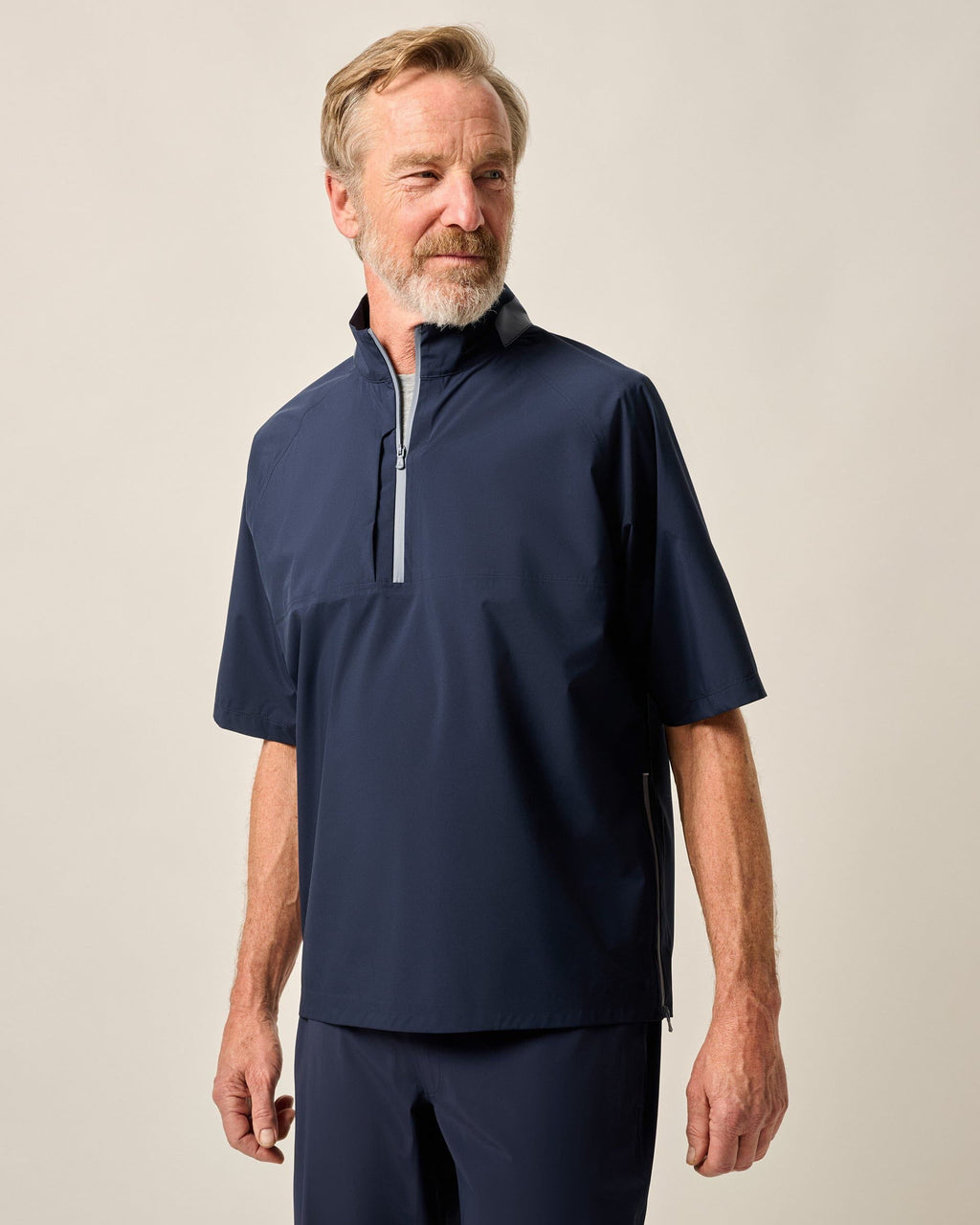 Johnnie-O Stealth Stowable Short Sleeve Rain Jacket