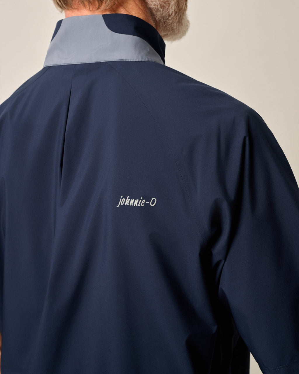 Johnnie-O Stealth Stowable Short Sleeve Rain Jacket